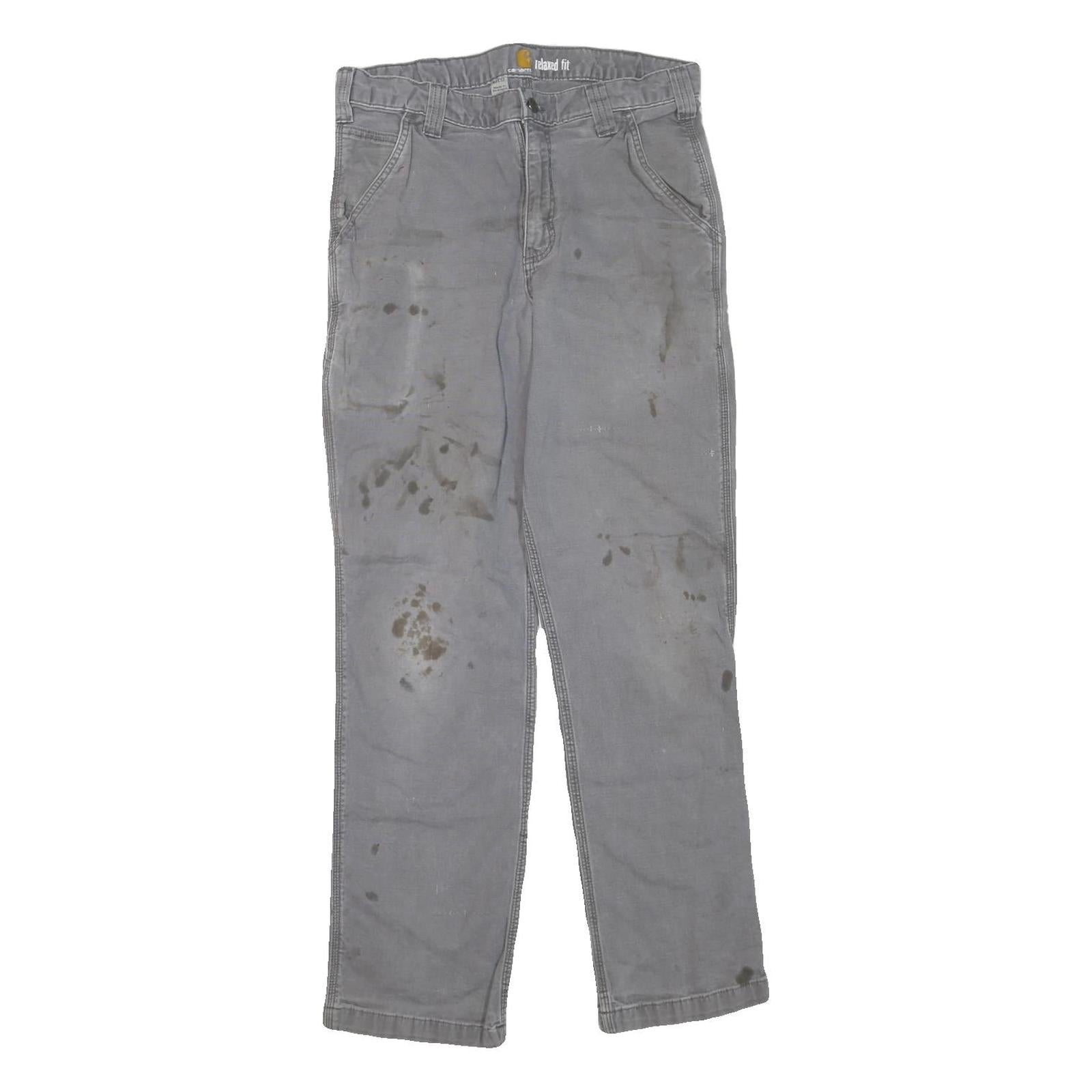 Buy CARHARTT Mens Grey Regular Fit Straight Denim Jeans W32 L32 Workwear Utility Refurbished - $49.39 CARHARTT Mens Grey Regular Fit Straight Denim Jeans W32 L32 Workwear Utility Refurbished - N/A refurbished available on Cerqular