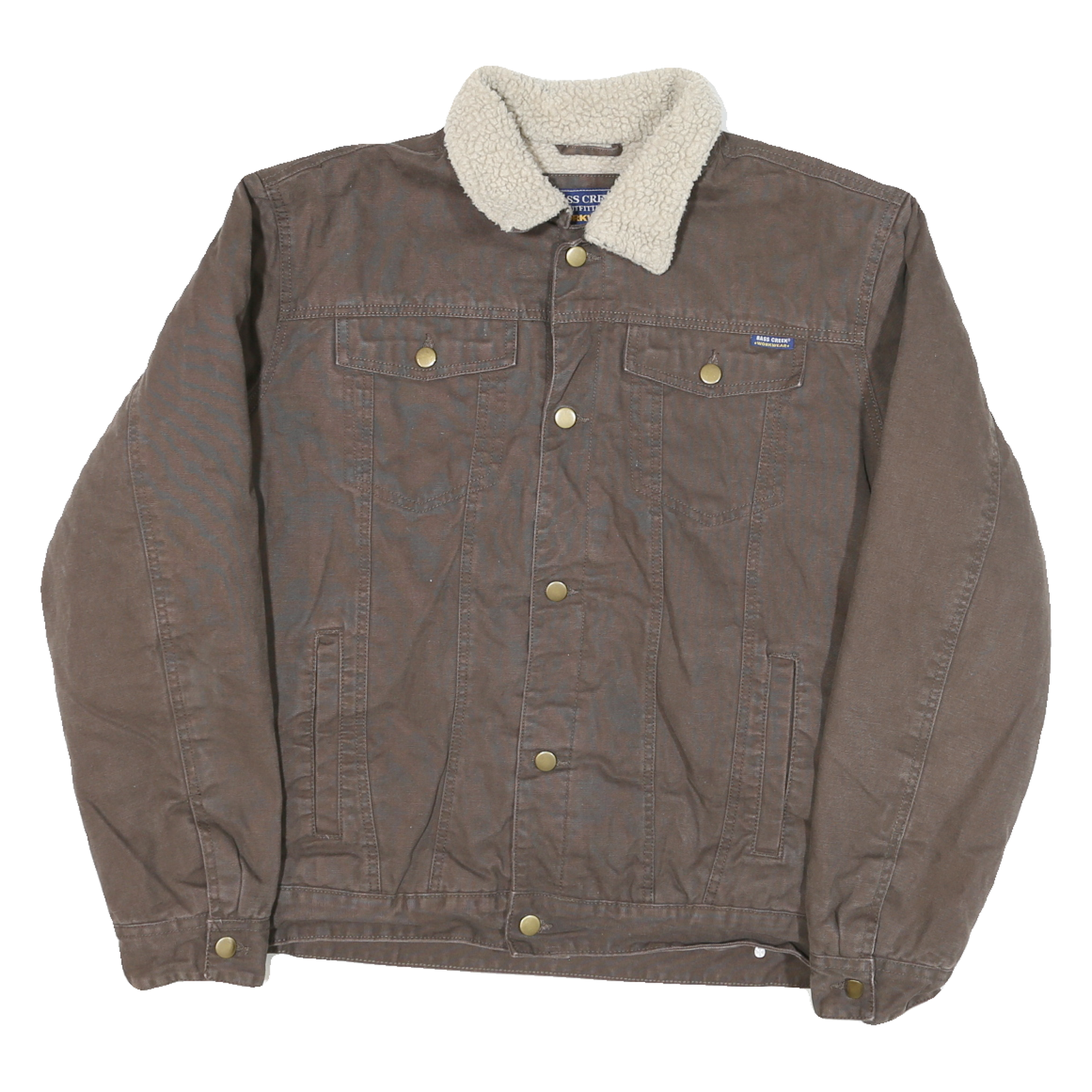 Buy BASS CREEK Mens Brown Workwear Jacket XL Cotton Blend Canvas Plain Button Front Refurbished - $51.99 BASS CREEK Mens Brown Workwear Jacket XL Cotton Blend Canvas Plain Button Front Refurbished - N/A refurbished available on Cerqular