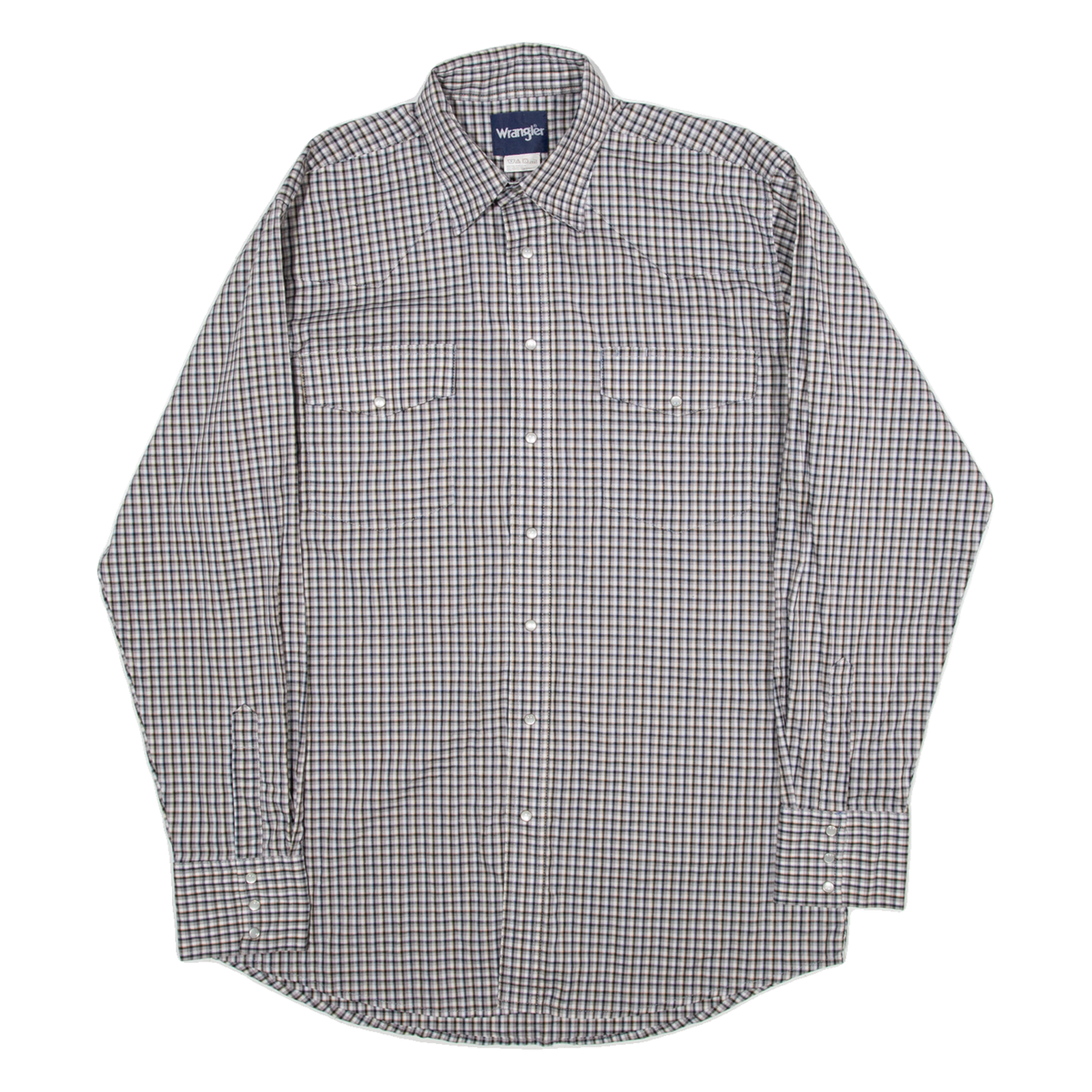 Buy WRANGLER Mens Shirt Grey Gingham Long Sleeve L Refurbished - $28.59 WRANGLER Mens Shirt Grey Gingham Long Sleeve L Refurbished - N/A refurbished available on Cerqular