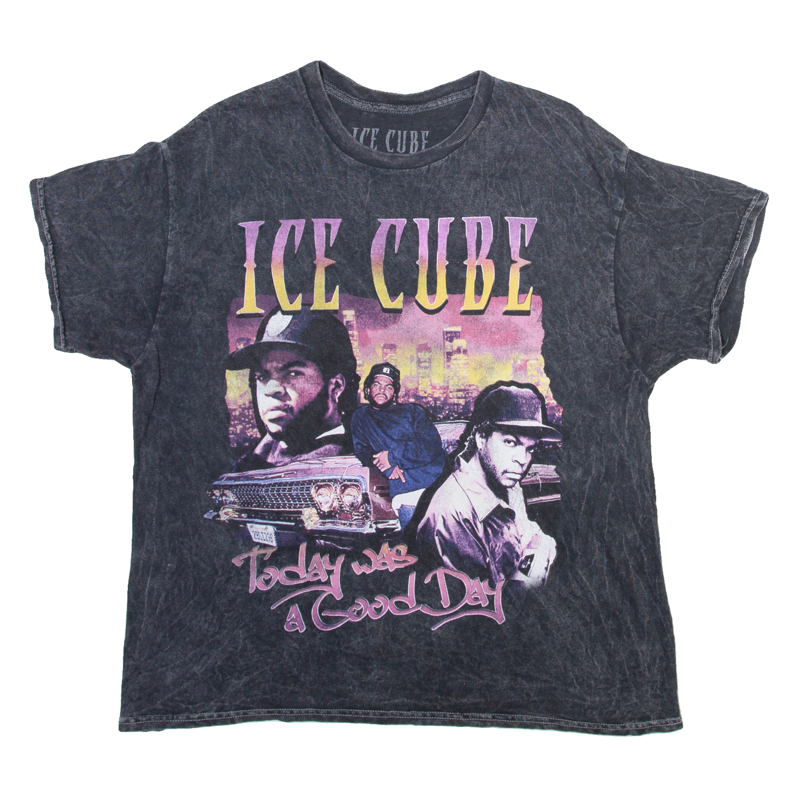 ICE CUBE Mens Band T-Shirt Grey L Refurbished - N/A refurbished available on Cerqular