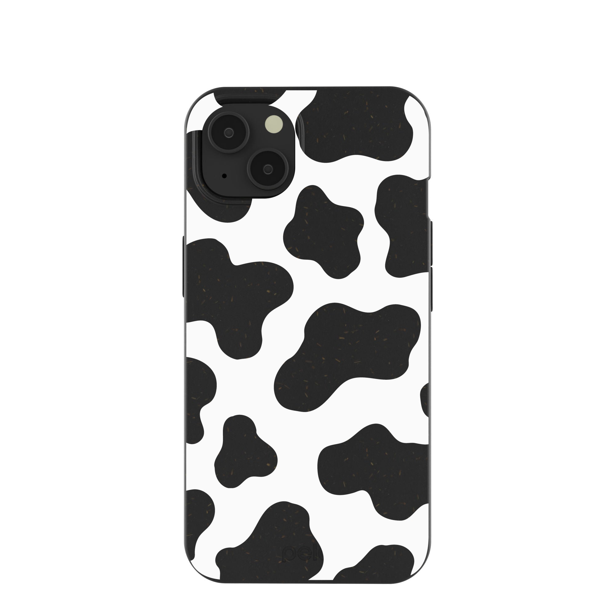 Black Cow iPhone 13 Case Refurbished - Pela Case refurbished available on Cerqular