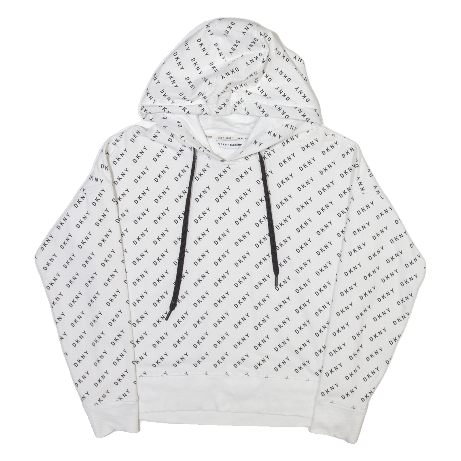 Buy DKNY Womens White Hoodie S Refurbished - $36.39 DKNY Womens White Hoodie S Refurbished - N/A refurbished available on Cerqular