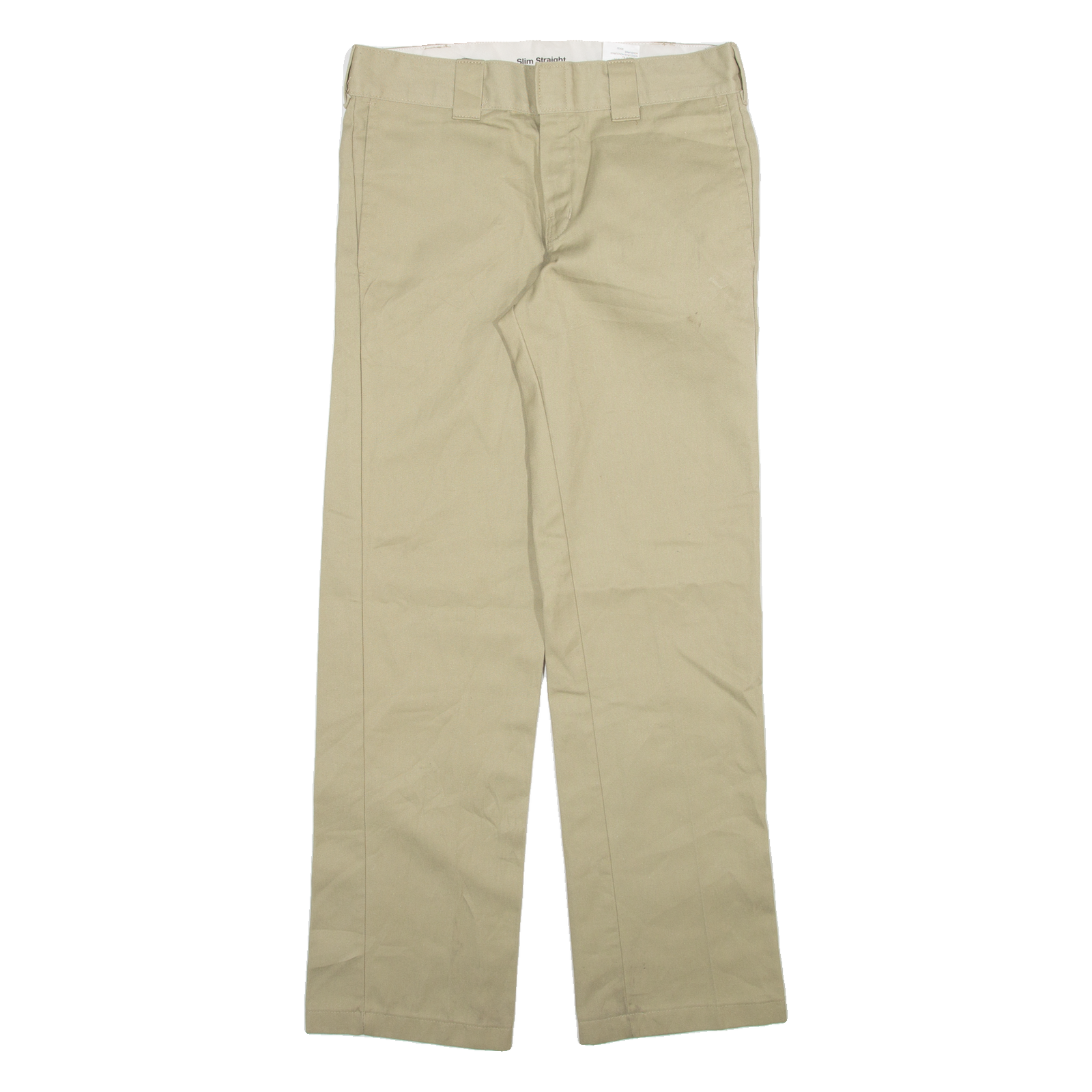 DICKIES Mens Trousers Beige Slim Straight W30 L32 Refurbished - N/A refurbished available on Cerqular
