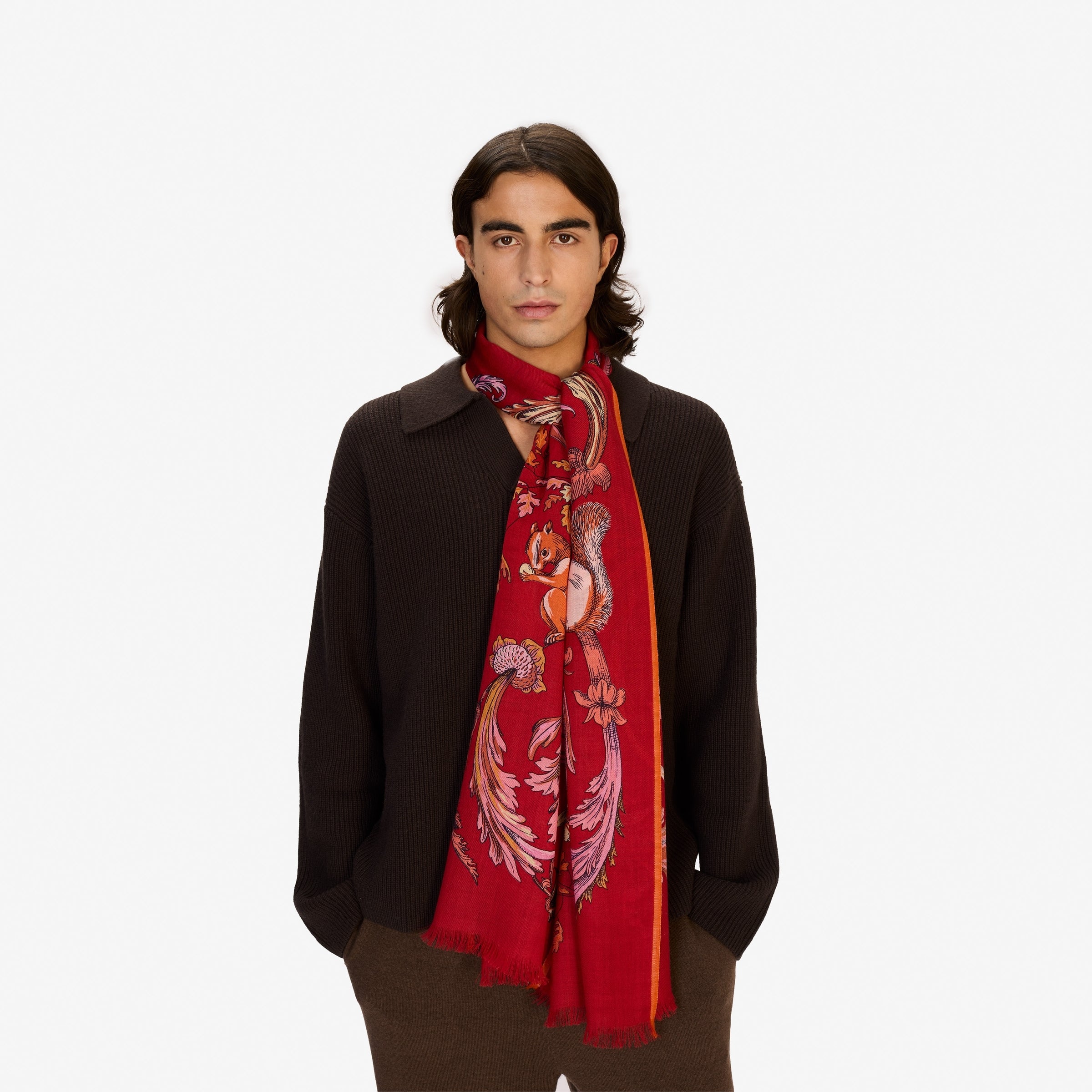 Scarf Et22roc06 Red | Color: RED | Size: U Refurbished - N/A (I could not find a well-known brand with this name refurbished available on Cerqular
