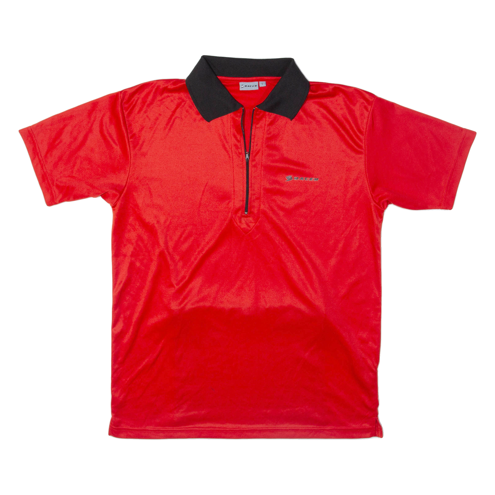 RACER Cycling Mens Jersey Red 1/4 Zip L Refurbished - N/A refurbished available on Cerqular
