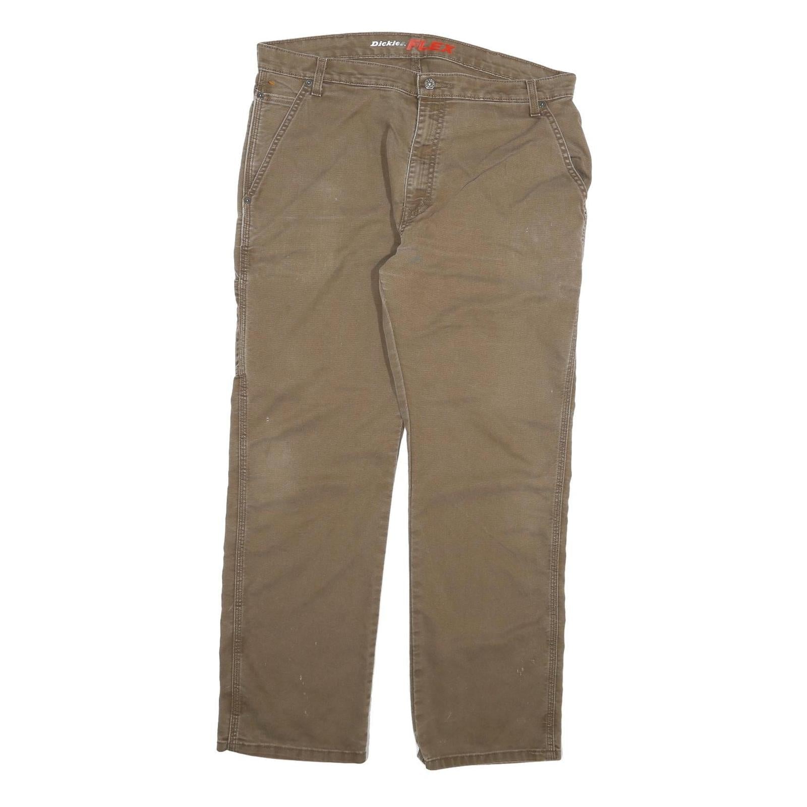 Buy DICKIES Mens Cotton Blend Beige Regular Straight Trousers W38 L31 Workwear Zip Refurbished - $42.89 DICKIES Mens Cotton Blend Beige Regular Straight Trousers W38 L31 Workwear Zip Refurbished - N/A refurbished available on Cerqular
