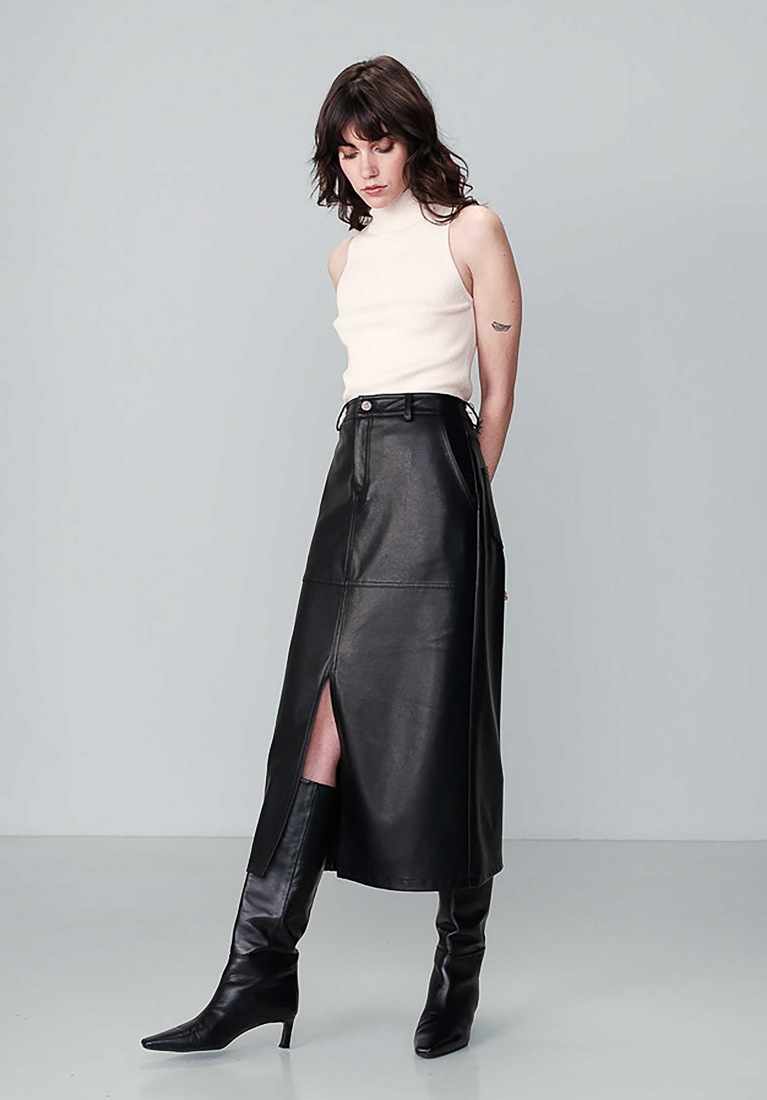 Skirt Nory Noir | Color: NOIR | Size: L Refurbished - N/A (I could not find a well-known brand with this name refurbished available on Cerqular