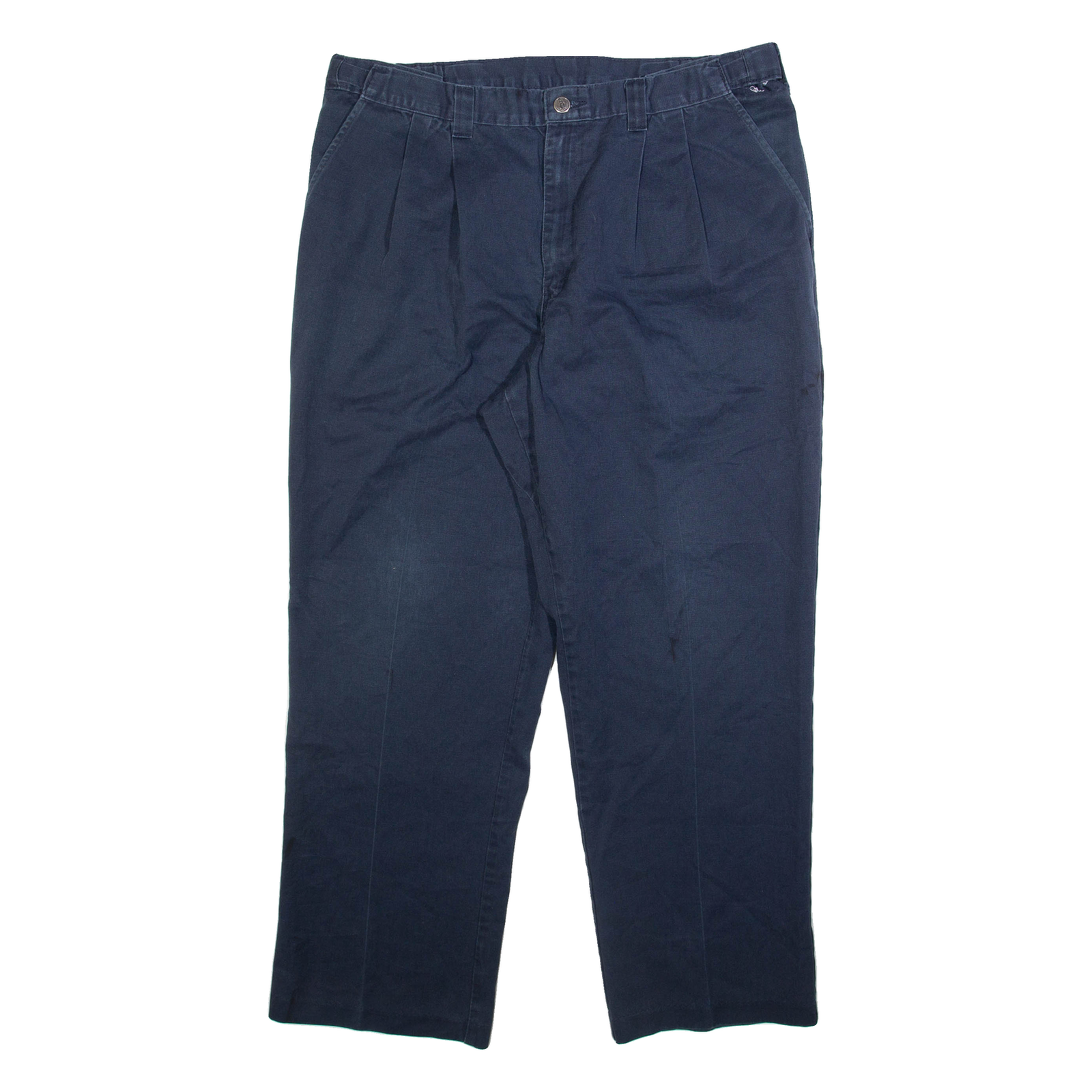 DICKIES Mens Trousers Blue Relaxed Straight W36 L30 Refurbished - N/A refurbished available on Cerqular
