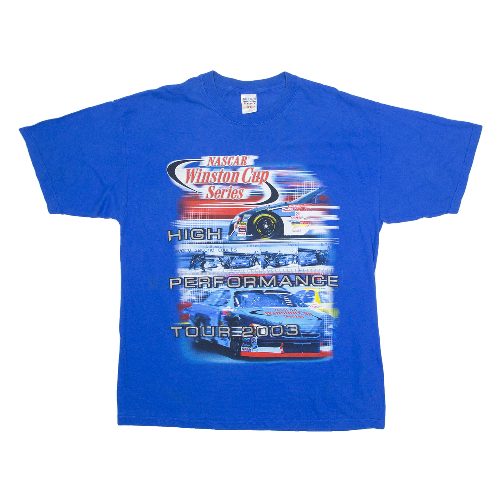 Buy GILDAN Nascar Winston Cup 2003 Mens T-Shirt Blue USA XL Refurbished - $31.19 GILDAN Nascar Winston Cup 2003 Mens T-Shirt Blue USA XL Refurbished - N/A refurbished available on Cerqular