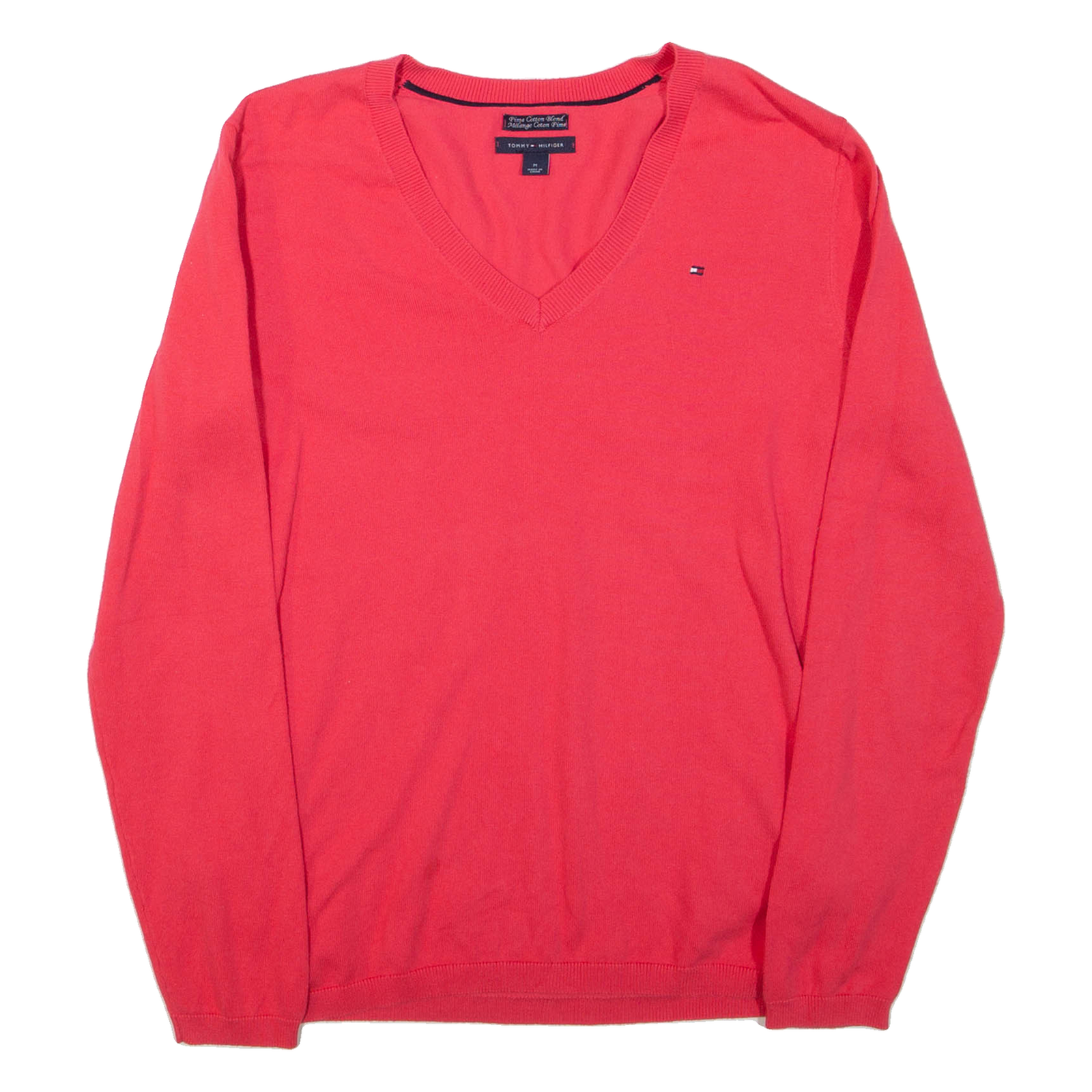 Buy TOMMY HILFIGER Womens Jumper Pink V-Neck Tight Knit M Refurbished - $24.69 TOMMY HILFIGER Womens Jumper Pink V-Neck Tight Knit M Refurbished - N/A refurbished available on Cerqular