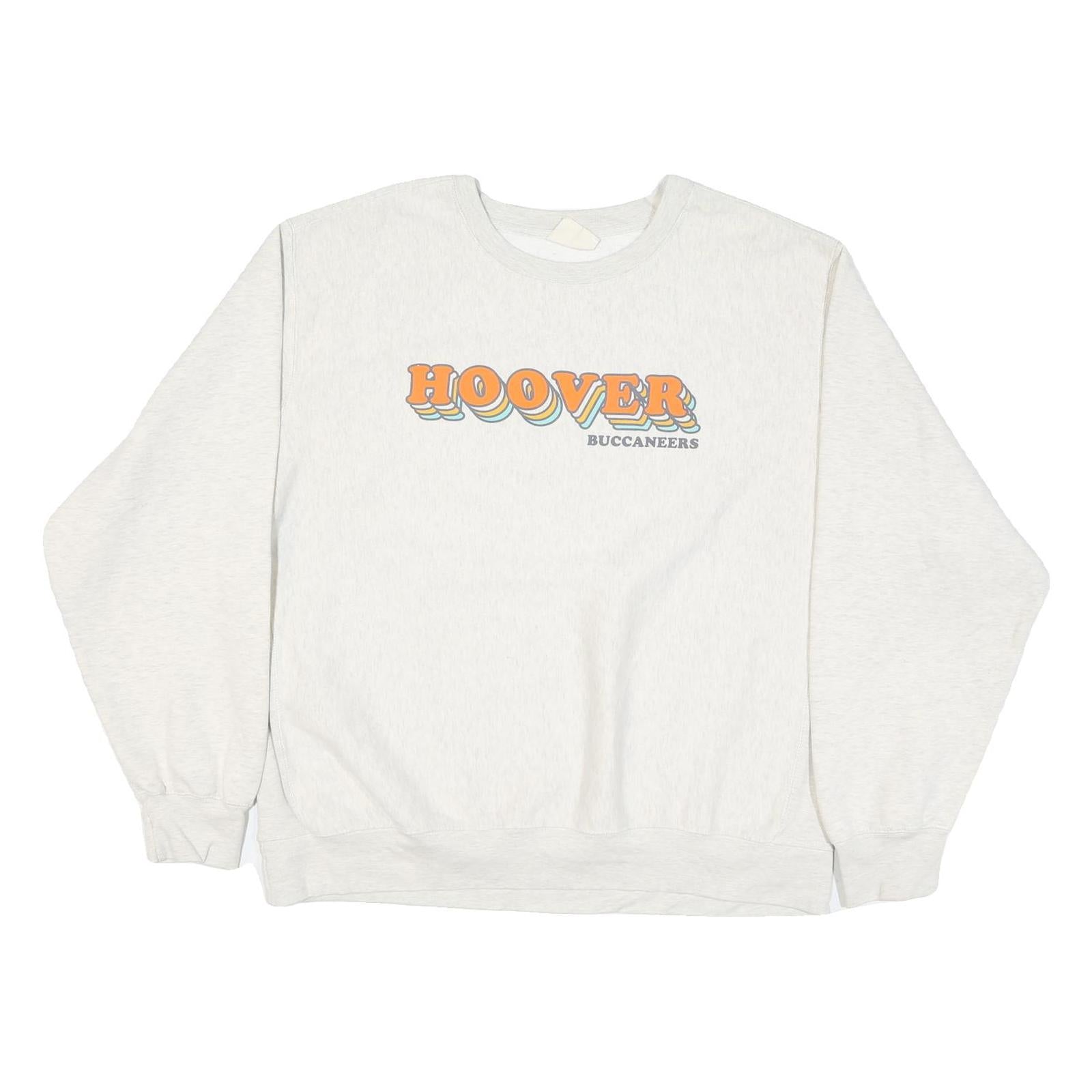 MV SPORT Mens Cream Hoover Buccaneers Crew Neck 2XL Cotton Sweatshirt Casual Refurbished - N/A refurbished available on Cerqular