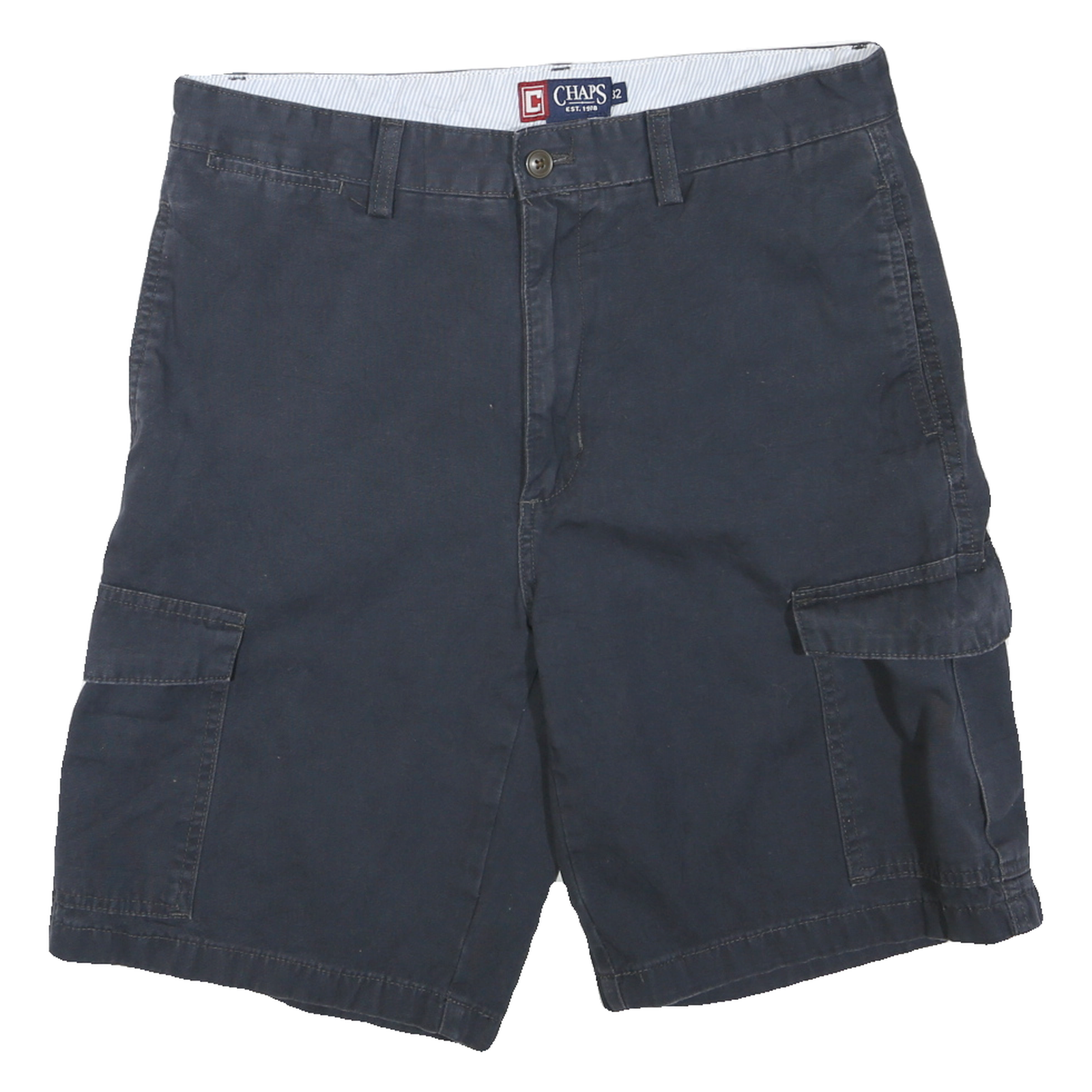 Buy CHAPS Mens Shorts Navy Blue Cargo M W32 Cotton Blend Casual Pockets Refurbished - $20.79 CHAPS Mens Shorts Navy Blue Cargo M W32 Cotton Blend Casual Pockets Refurbished - N/A refurbished available on Cerqular