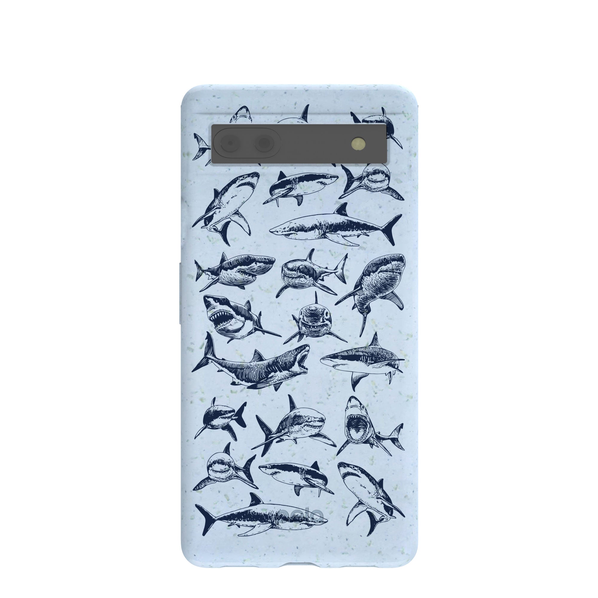 Powder Blue Great White Google Pixel 6a Case Refurbished - Pela Case refurbished available on Cerqular