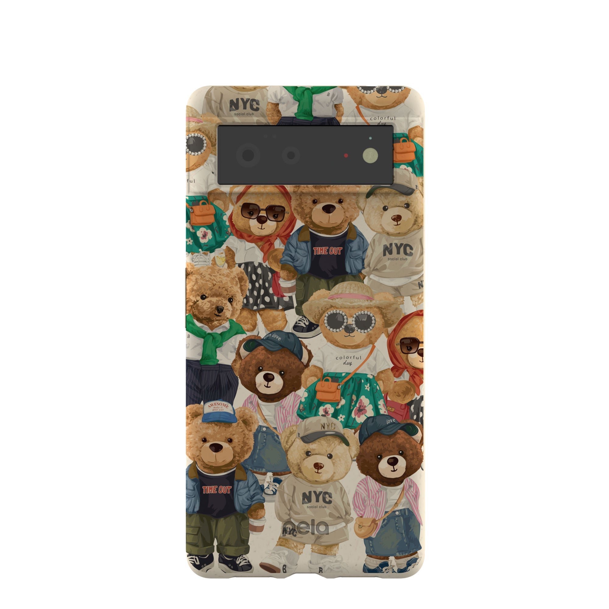 London Fog Unbearably Cute Google Pixel 6 Case Refurbished - Pela Case refurbished available on Cerqular