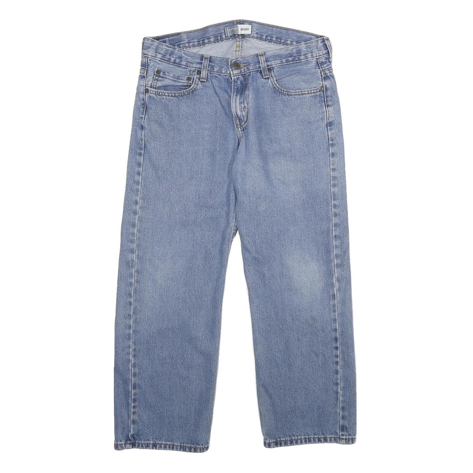LEVI'S Signature Womens Jeans Blue Relaxed Straight Denim Light W32 L27 Comfort Refurbished - N/A refurbished available on Cerqular