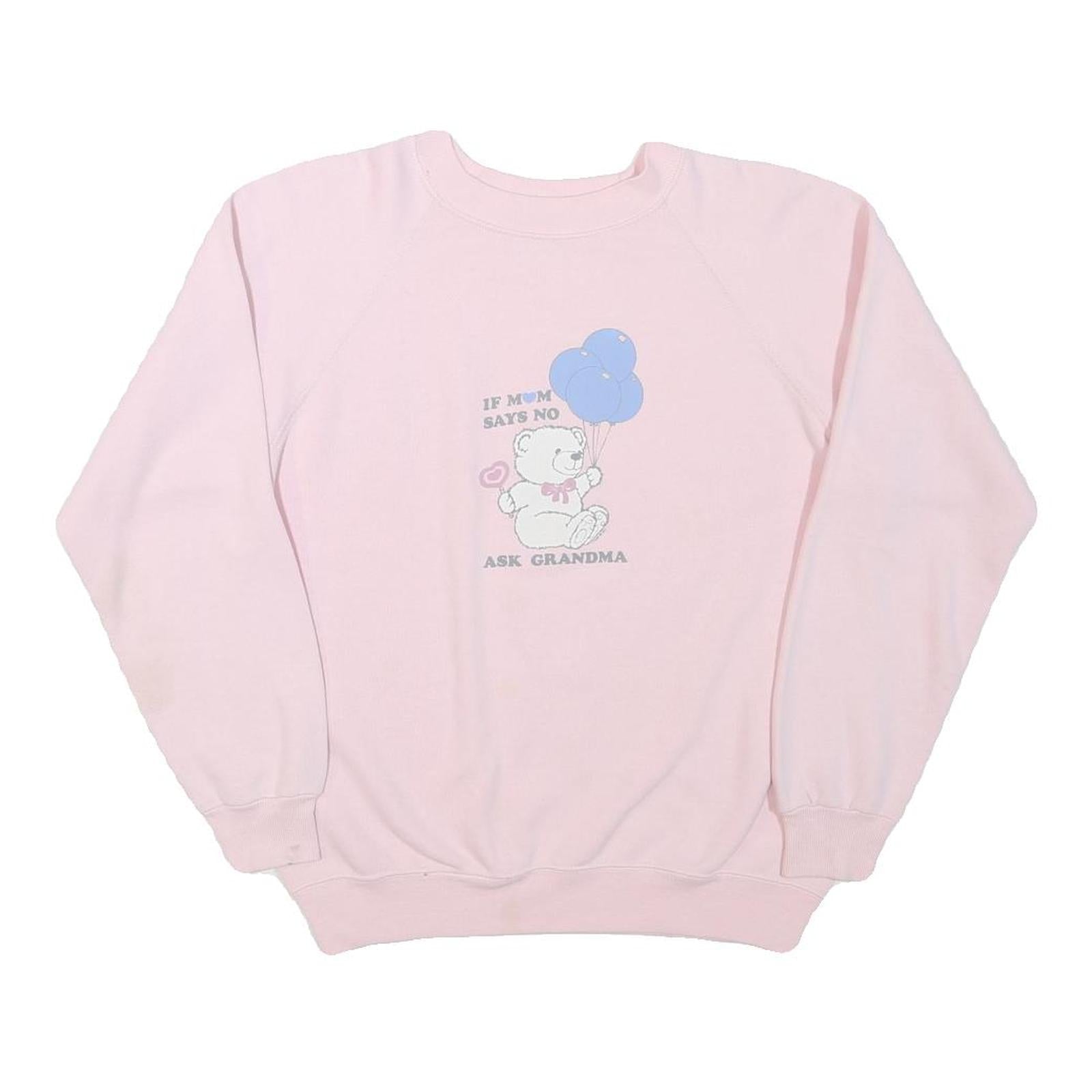 Buy HANES Womens Pink Pullover Crew Neck M Cute Bear Graphic Sweatshirt Refurbished - $19.49 HANES Womens Pink Pullover Crew Neck M Cute Bear Graphic Sweatshirt Refurbished - N/A refurbished available on Cerqular