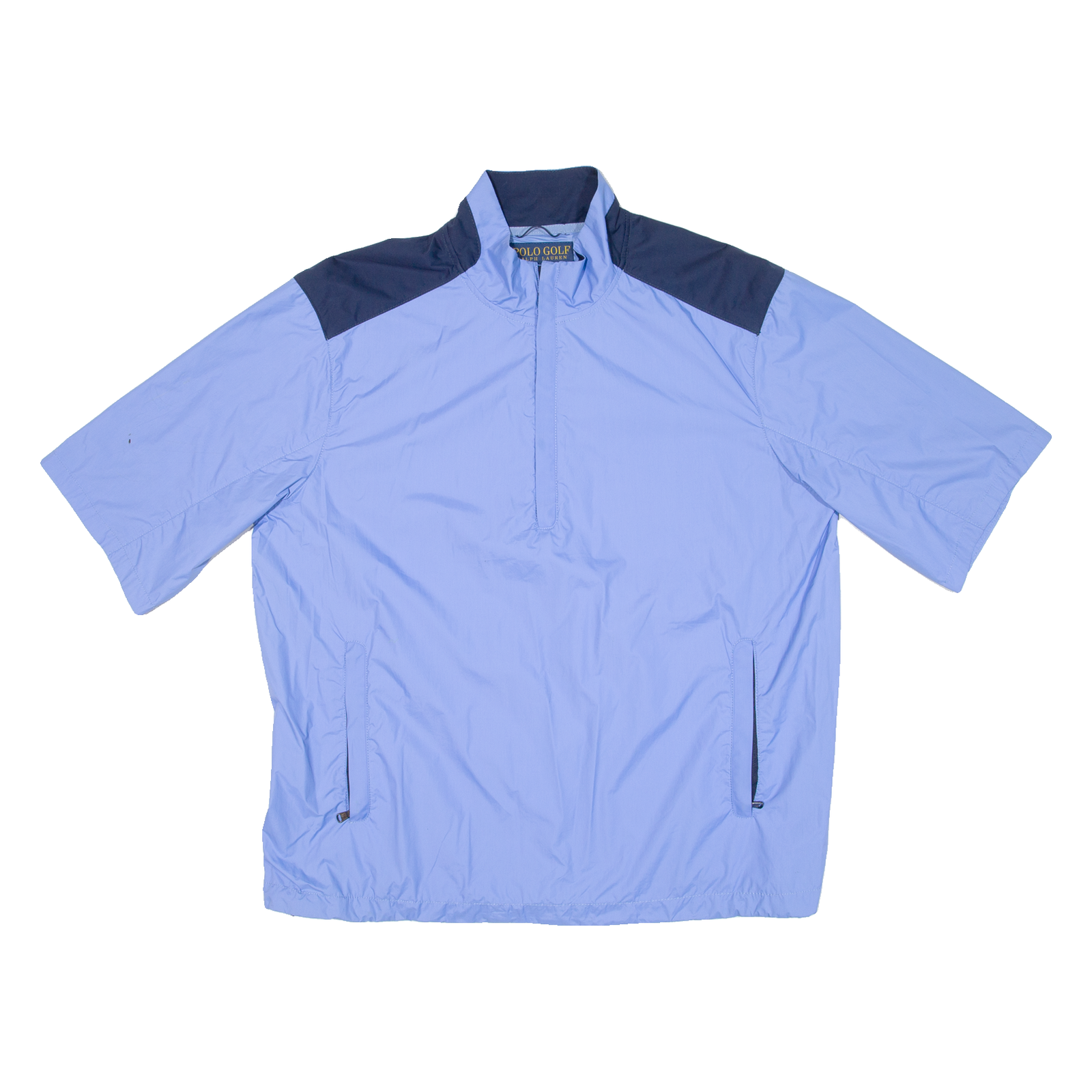 POLO RALPH LAUREN Golf Short Sleeves Mens Sweatshirt Blue 1/4 Zip L Refurbished - N/A refurbished available on Cerqular