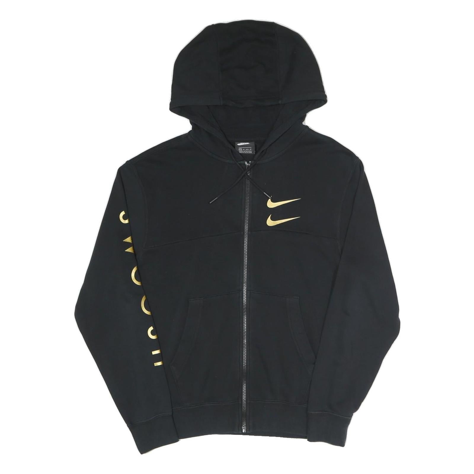 Buy NIKE Mens Black Pullover Hoodie XS Cotton Blend Zip Sweatshirt Swoosh Print Refurbished - $41.59 NIKE Mens Black Pullover Hoodie XS Cotton Blend Zip Sweatshirt Swoosh Print Refurbished - N/A refurbished available on Cerqular