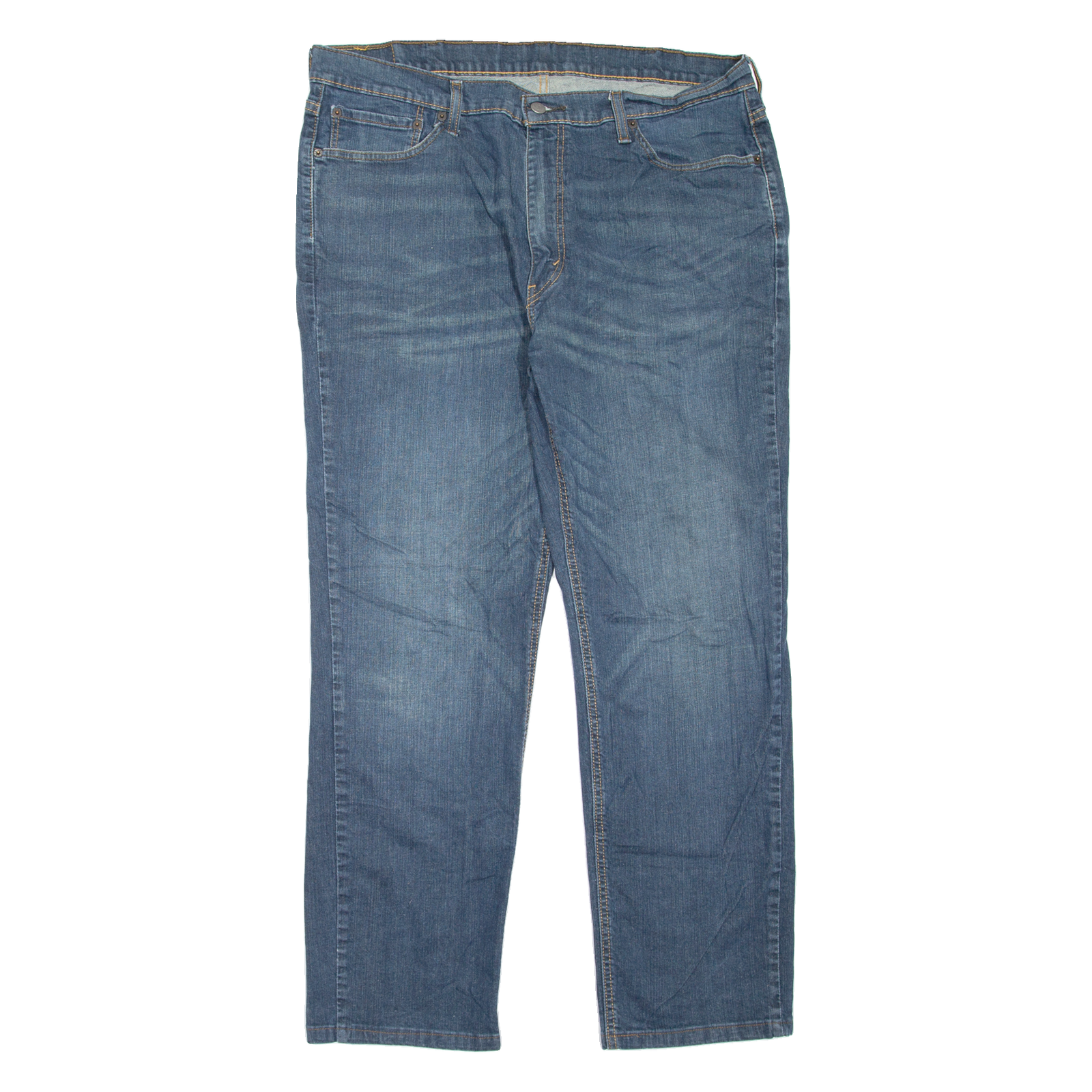 LEVI'S 541 Jeans Mens Blue Athletic Tapered Stone Wash W40 L30 Refurbished - N/A refurbished available on Cerqular