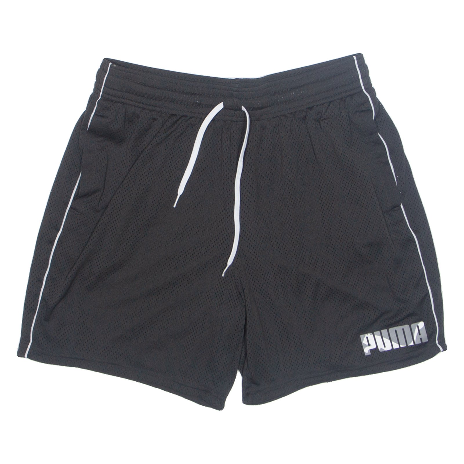 PUMA Mens Sports Shorts Black Relaxed XL W32 Refurbished - N/A refurbished available on Cerqular