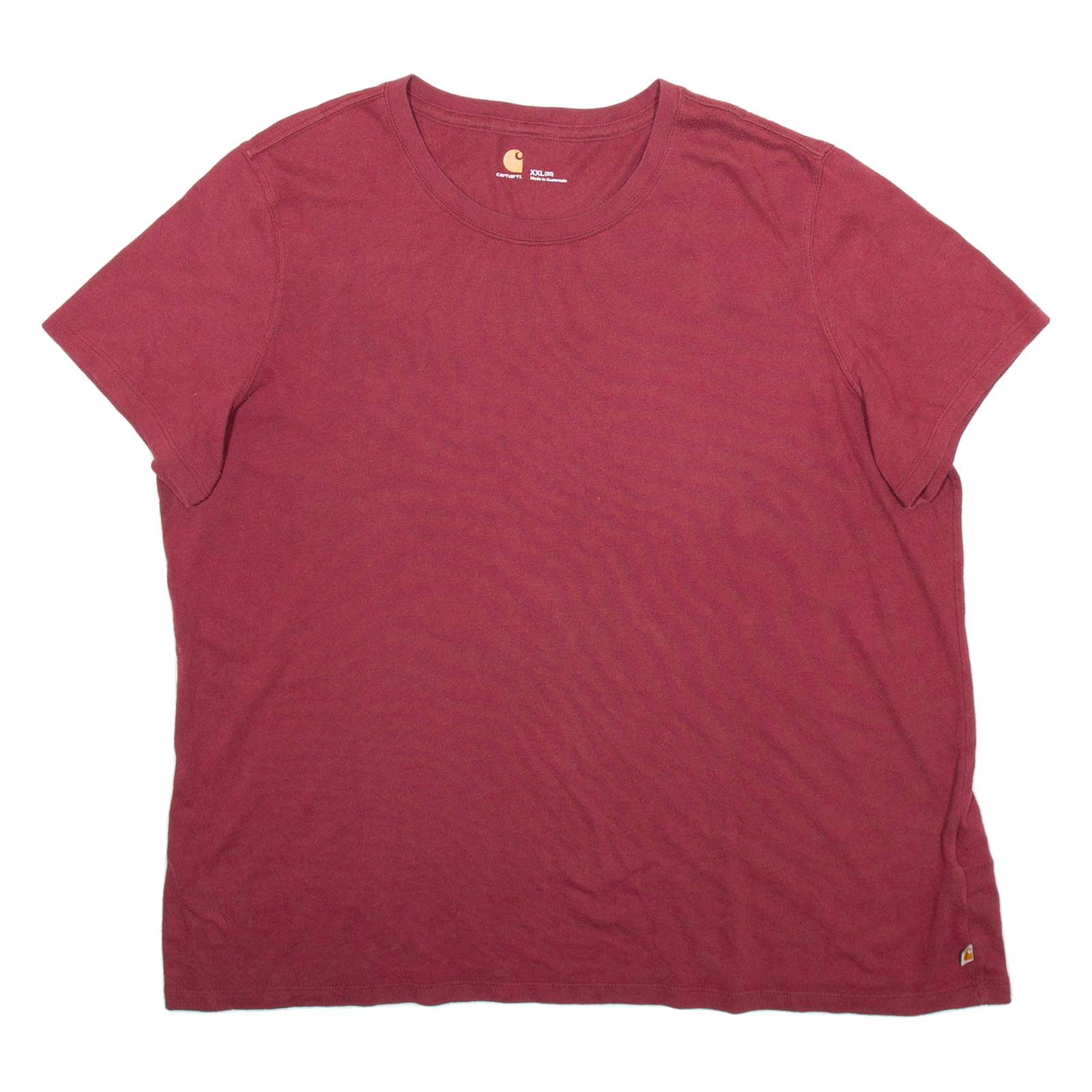 CARHARTT Mens T-Shirt Red 2XL Refurbished - N/A refurbished available on Cerqular