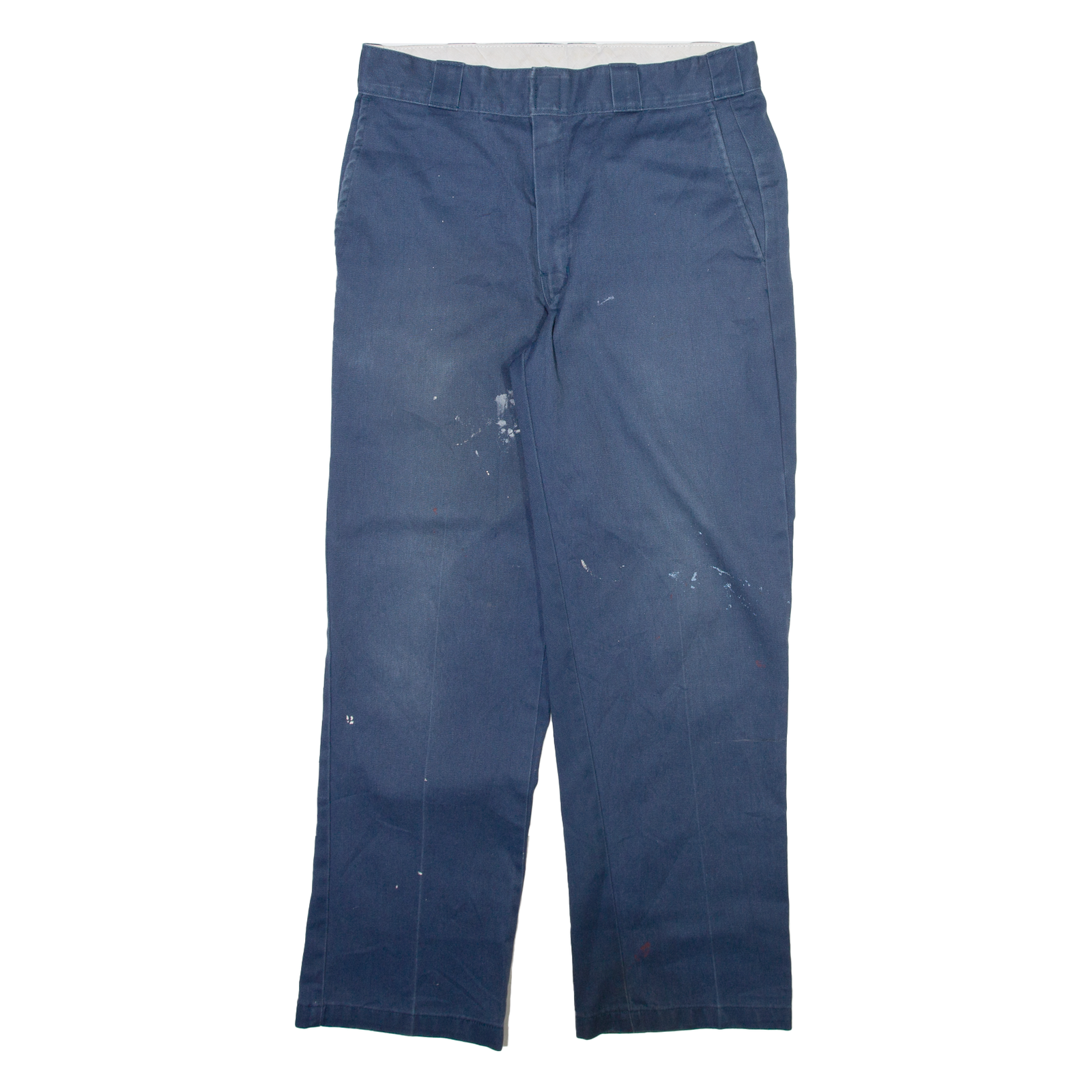 DICKIES 874 Workwear Mens Trousers Blue Regular Straight W33 L30 Refurbished - N/A refurbished available on Cerqular