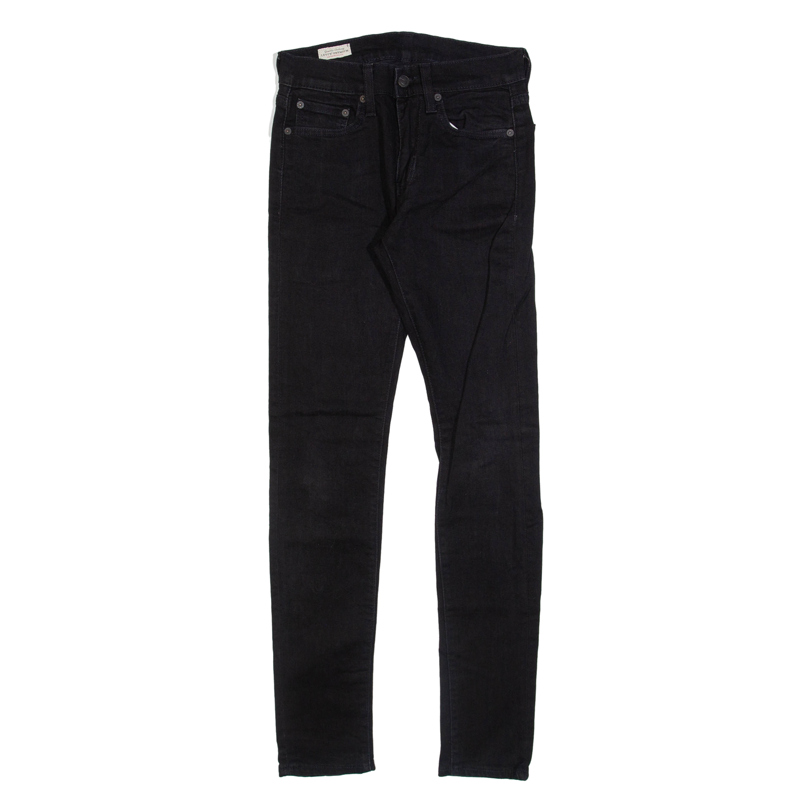 LEVI'S 512 BIG E Jeans Mens Black Slim Tapered W28 L32 Refurbished - N/A refurbished available on Cerqular