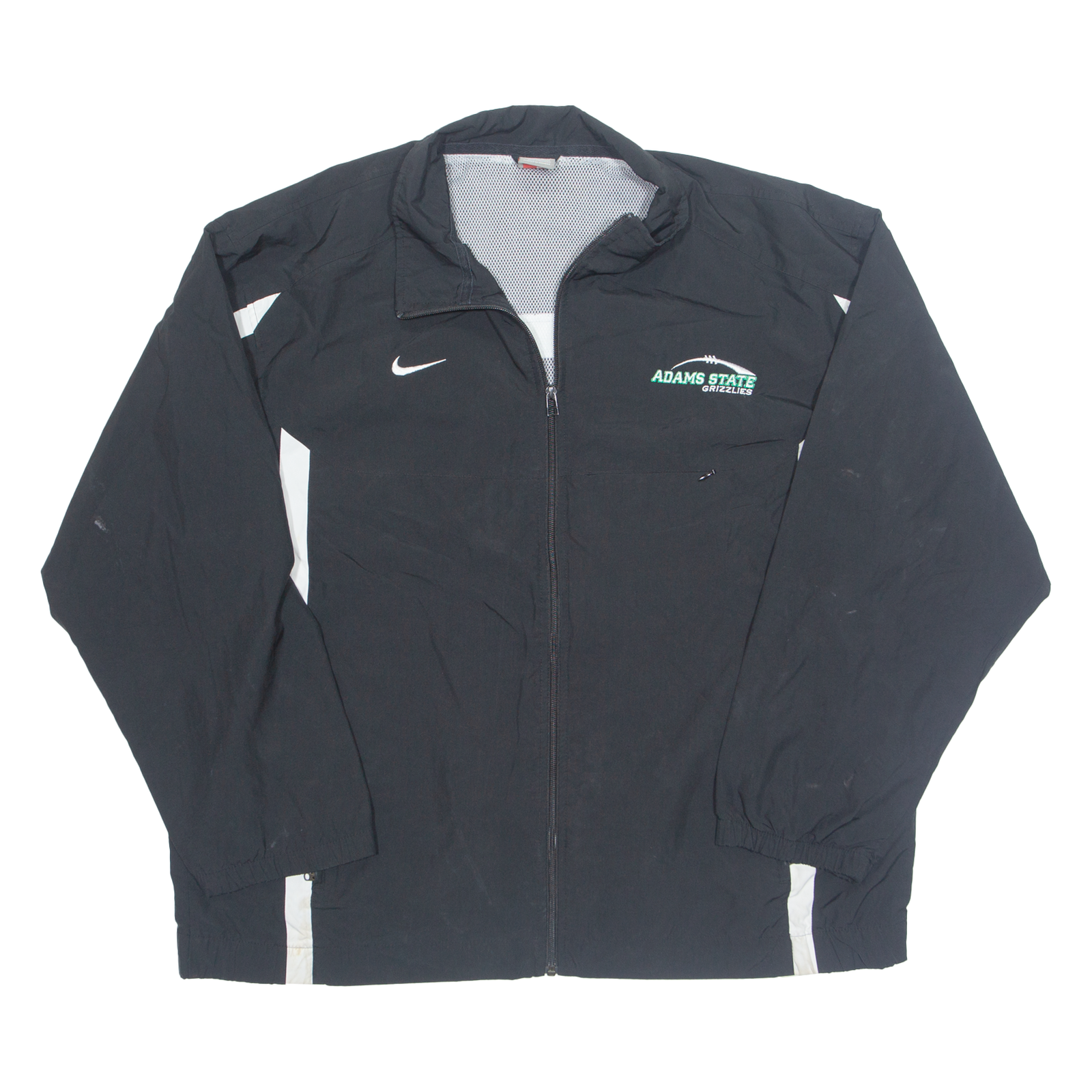 Buy NIKE Mesh Lined Mens Track Jacket Black 90s XL Refurbished - $44.19 NIKE Mesh Lined Mens Track Jacket Black 90s XL Refurbished - N/A refurbished available on Cerqular