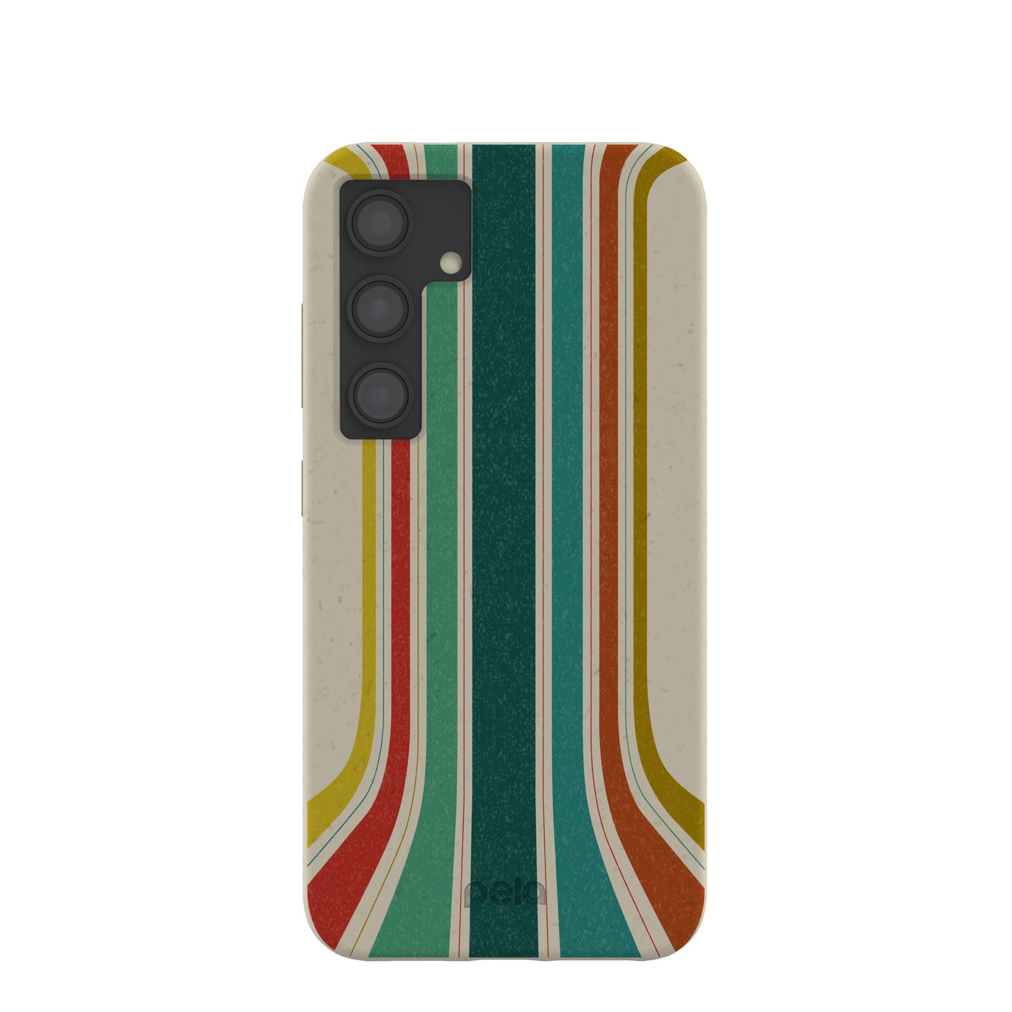 London Fog Retro Lines Samsung Galaxy S24 Case Refurbished - Pela Case refurbished available on Cerqular