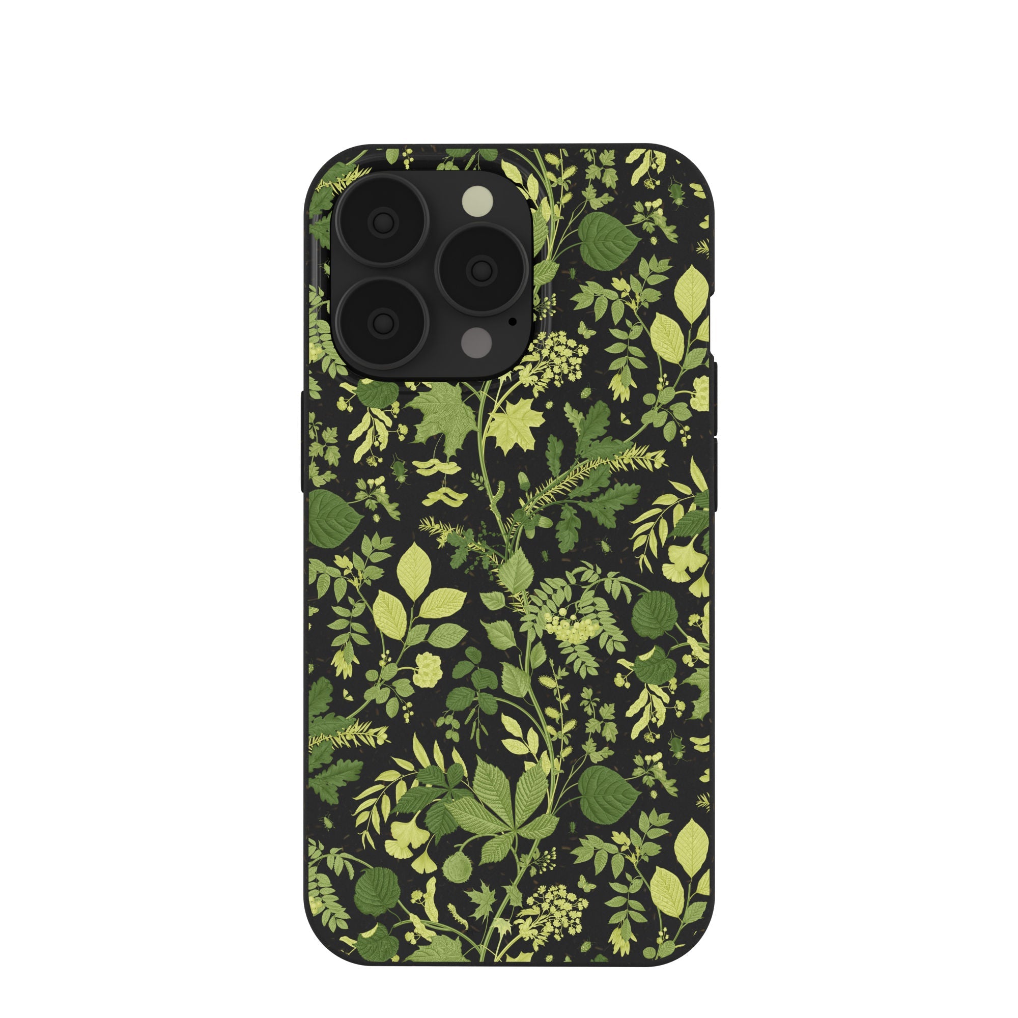 Black Evergreen iPhone 13 Pro Case Refurbished - Pela Case refurbished available on Cerqular