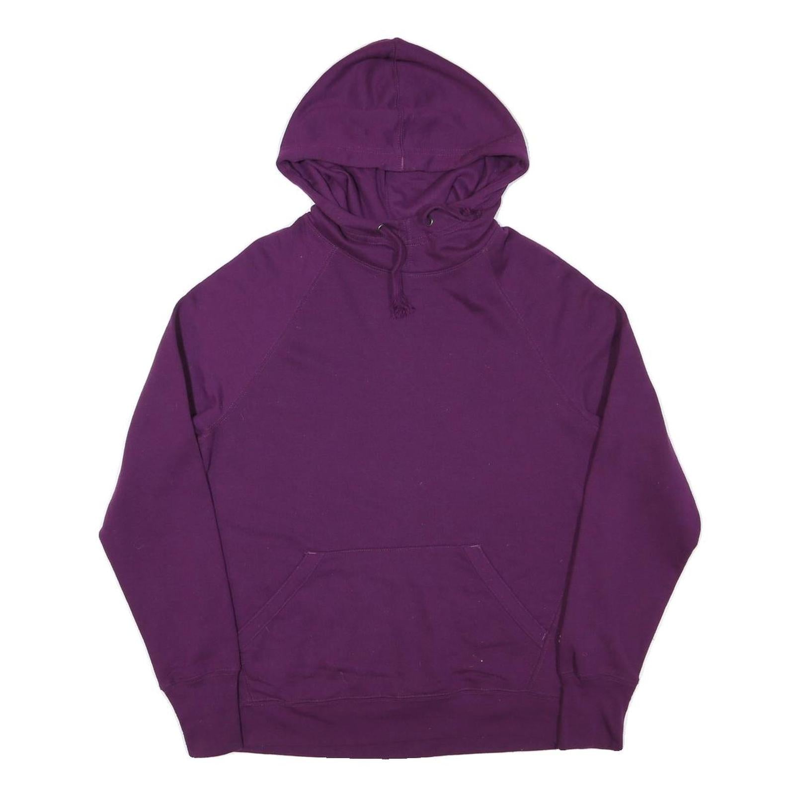 CHAMPION Womens Purple Pullover Hoodie M Cotton Blend Comfortable Casual Refurbished - N/A refurbished available on Cerqular