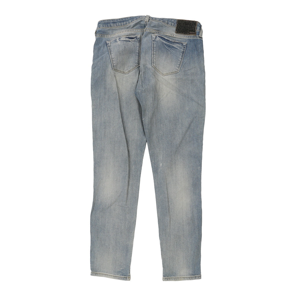 Guess Jeans - 34W 30L Blue Cotton Refurbished - Thrifted (note: this is a term often used to describe second- refurbished available on Cerqular