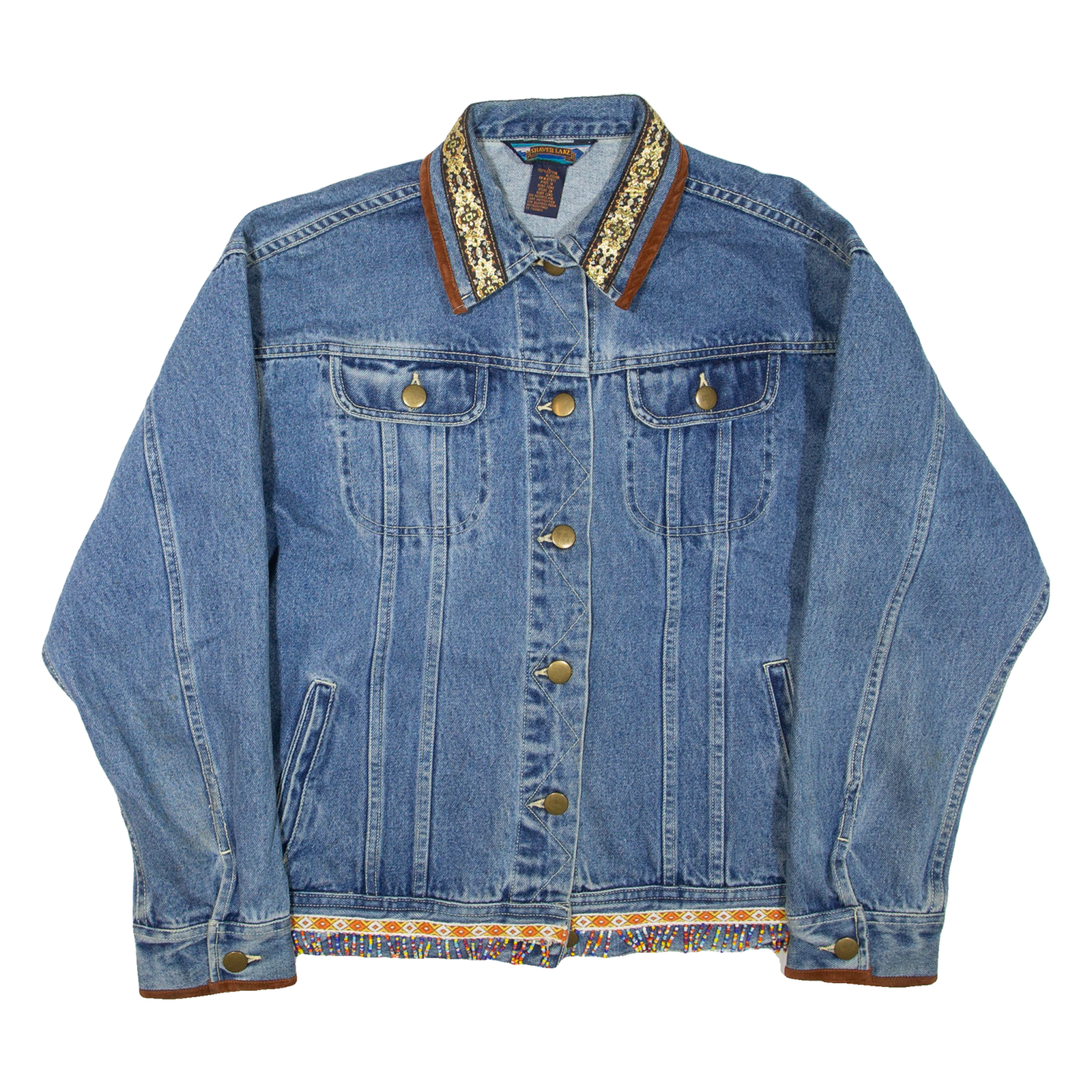 Buy SHAVER LAKE Womens Denim Jacket Blue L Refurbished - $44.19 SHAVER LAKE Womens Denim Jacket Blue L Refurbished - N/A refurbished available on Cerqular