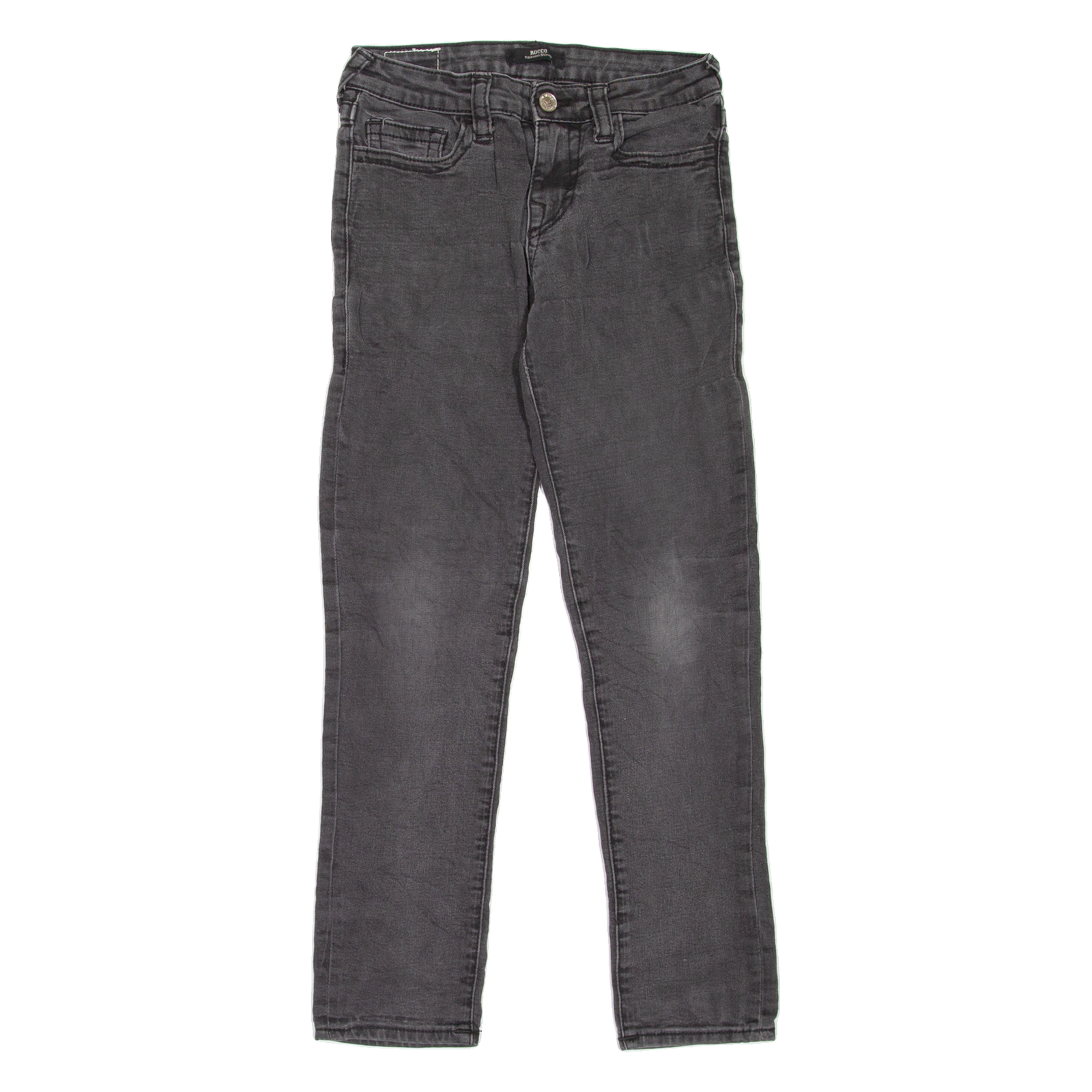 TRUE RELIGION Rocco Womens Jeans Grey Relaxed Skinny W25 L26 Refurbished - N/A refurbished available on Cerqular