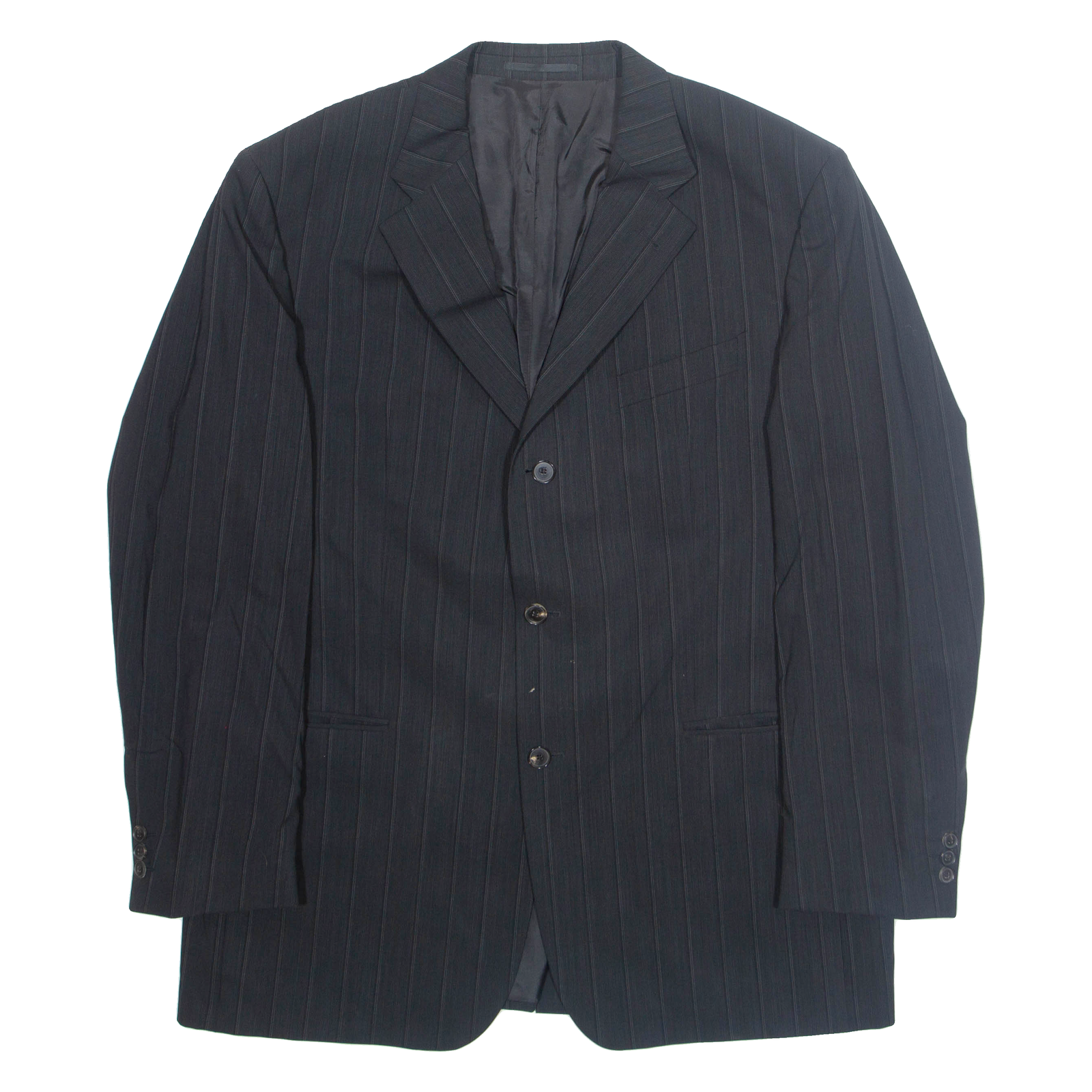 JOOP Mens Blazer Jacket Black Striped XL Refurbished - N/A refurbished available on Cerqular