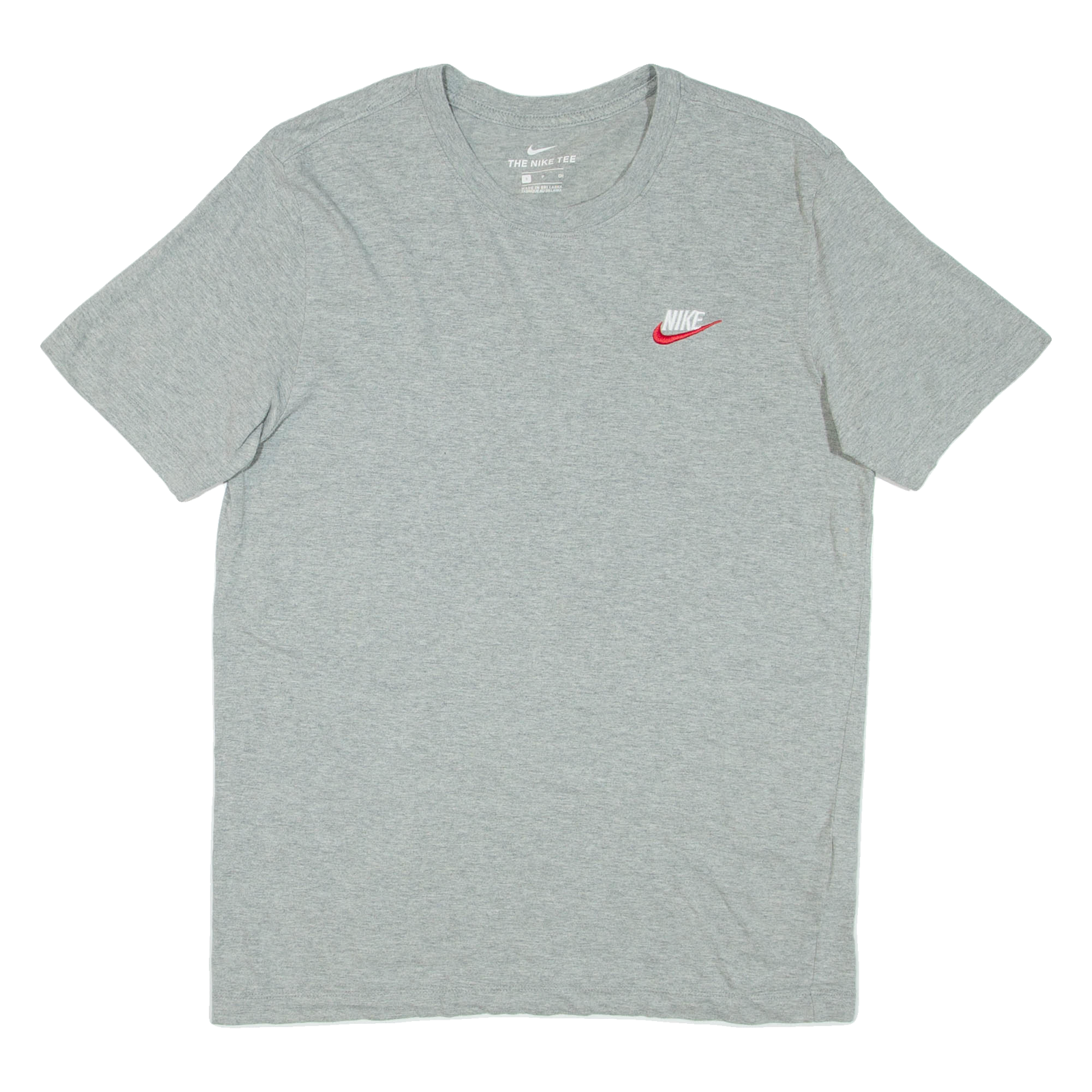 NIKE Mens T-Shirt Grey S Refurbished - N/A refurbished available on Cerqular