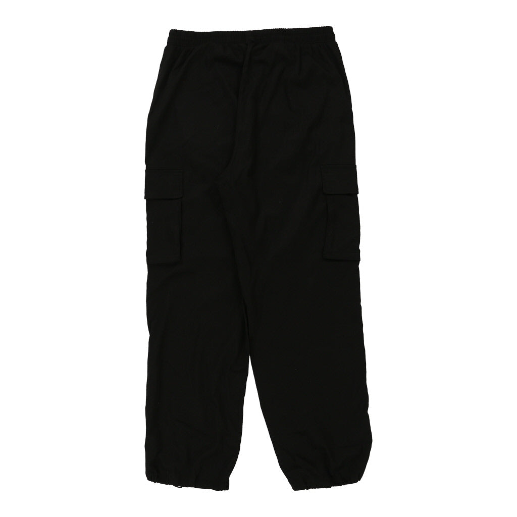 Only Cargo Trousers - Large Black Cotton Refurbished - Thrifted (note: this is a term often used to describe second- refurbished available on Cerqular