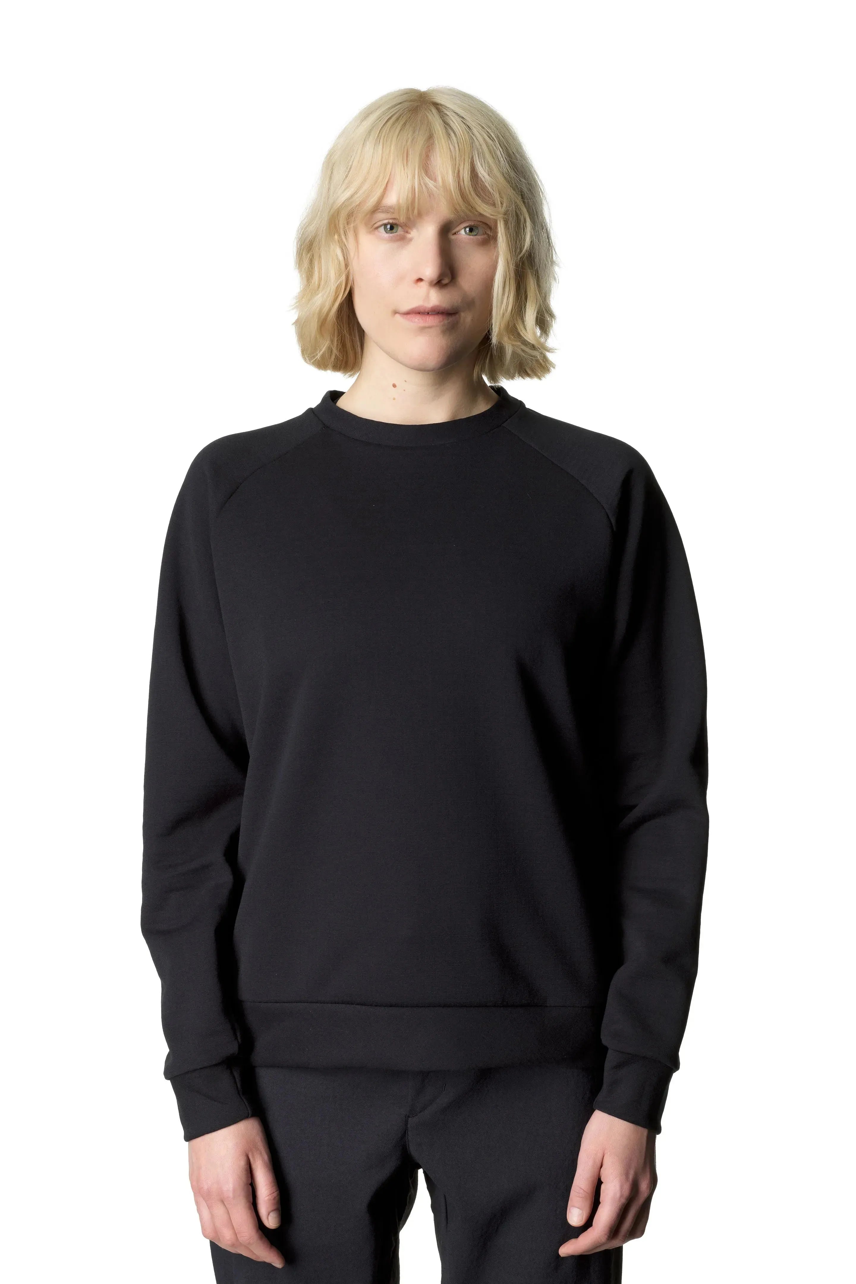 W's Mono Air Crew | Color: true black | Size: XXS Refurbished - Houdini Sportswear refurbished available on Cerqular