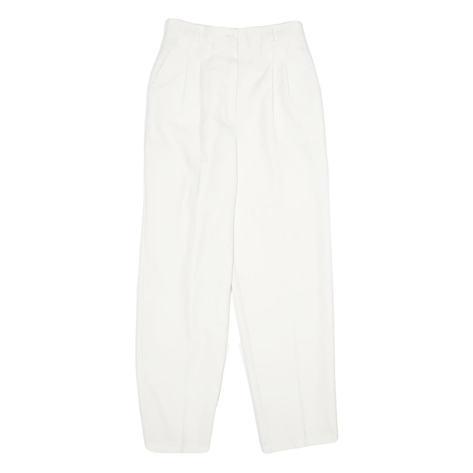 Buy COUNTERPARTS Womens Classic White Trousers W26 L29 Zip Polyester Refurbished - $20.79 COUNTERPARTS Womens Classic White Trousers W26 L29 Zip Polyester Refurbished - N/A refurbished available on Cerqular