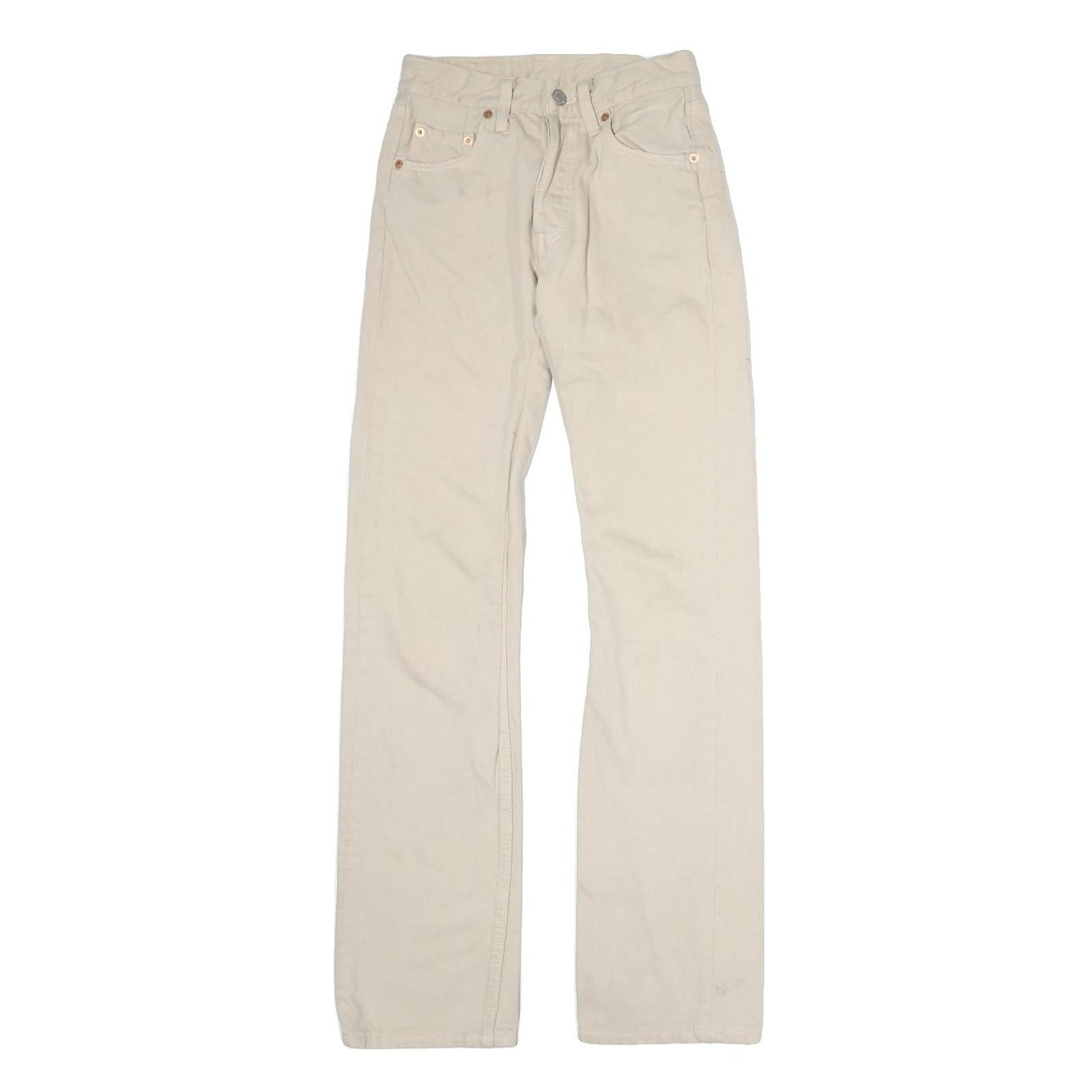 Buy LEVI'S 501 Womens Jeans Cream Slim Straight Denim Raw W22 L30 Classic Fit Refurbished - $38.99 LEVI'S 501 Womens Jeans Cream Slim Straight Denim Raw W22 L30 Classic Fit Refurbished - N/A refurbished available on Cerqular
