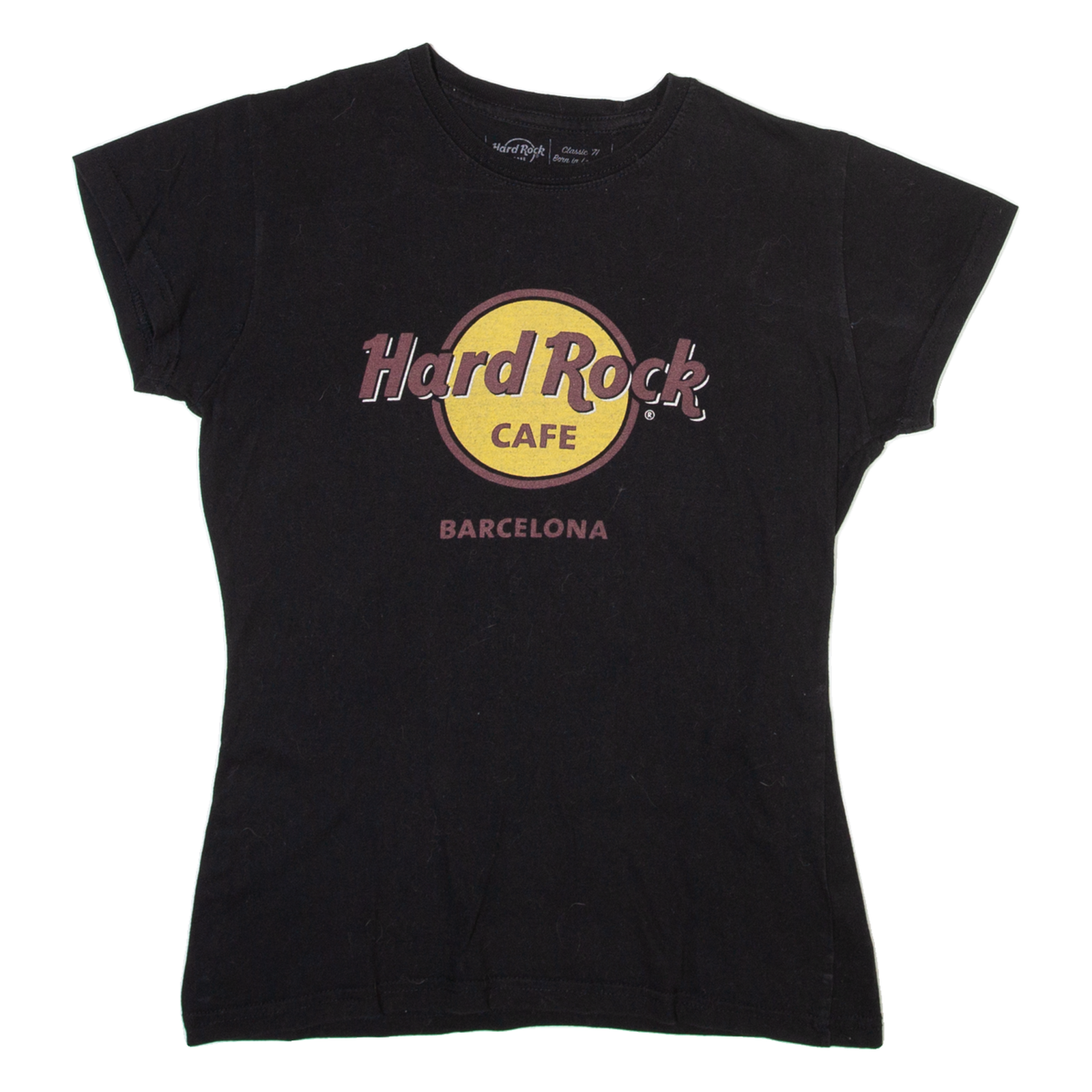 Buy HARD ROCK CAFE Barcelona Womens T-Shirt Black S Refurbished - $23.39 HARD ROCK CAFE Barcelona Womens T-Shirt Black S Refurbished - N/A refurbished available on Cerqular