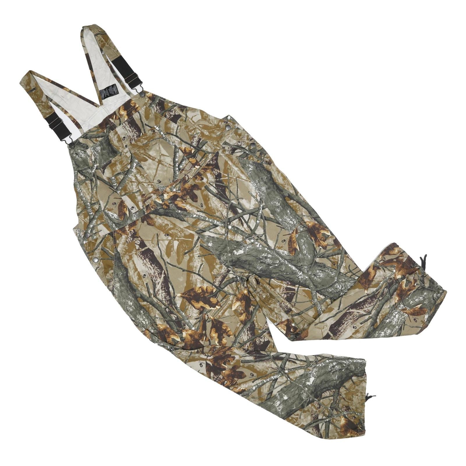 OUTFITTERS EDGE Mens Beige Brown Camouflage Dungarees Loose Cotton Blend 2XL W48 Refurbished - N/A refurbished available on Cerqular