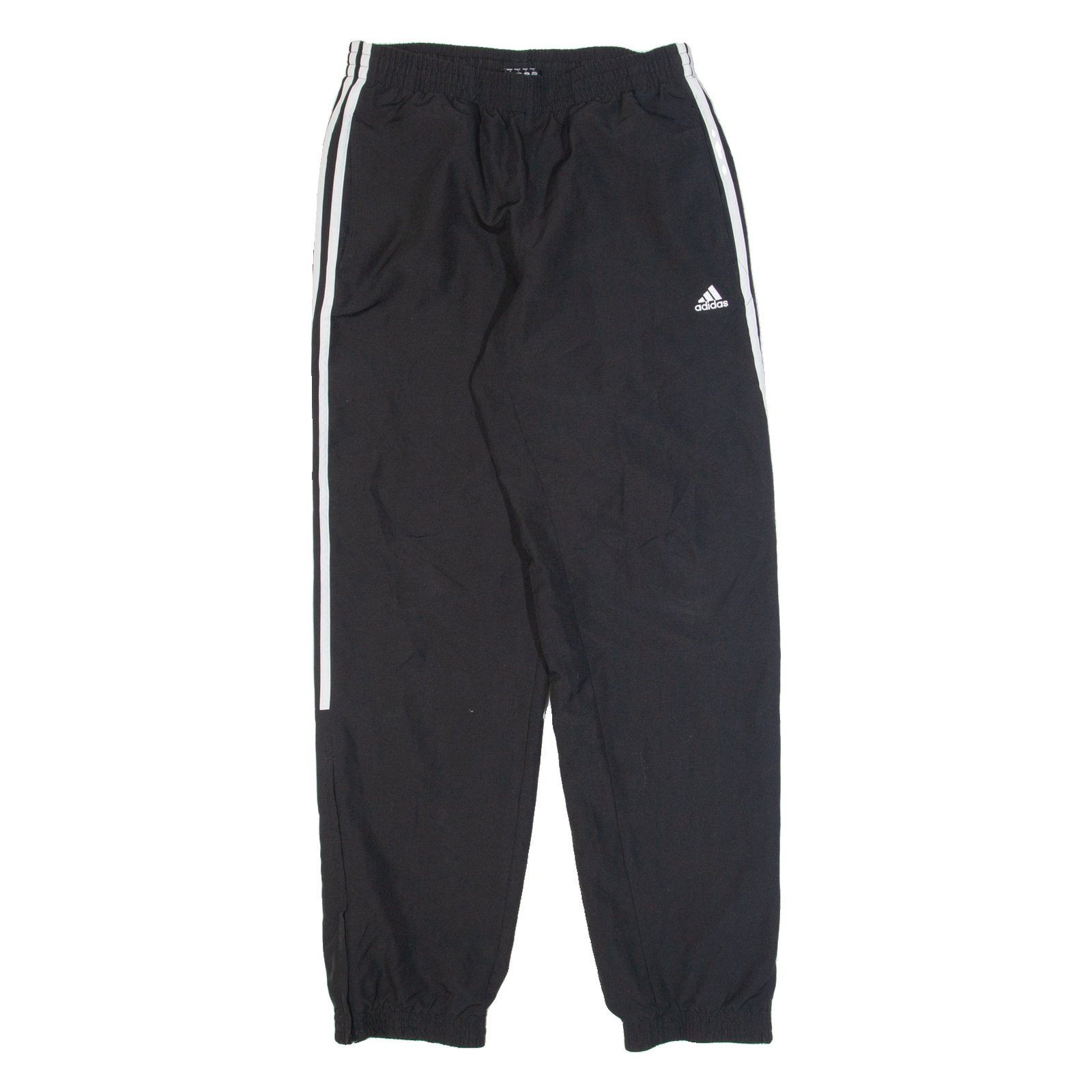 Buy ADIDAS Mens Track Pants Black Nylon Tapered S W24 L30 Refurbished - $23.39 ADIDAS Mens Track Pants Black Nylon Tapered S W24 L30 Refurbished - N/A refurbished available on Cerqular