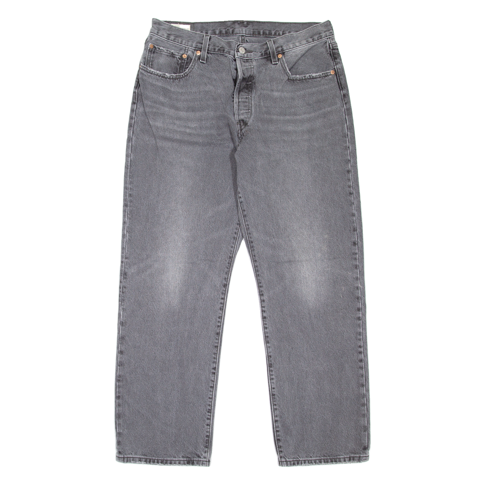 LEVI'S 501 BIG E Jeans Womens Grey Regular Straight Stone Wash W32 L30 Refurbished - N/A refurbished available on Cerqular