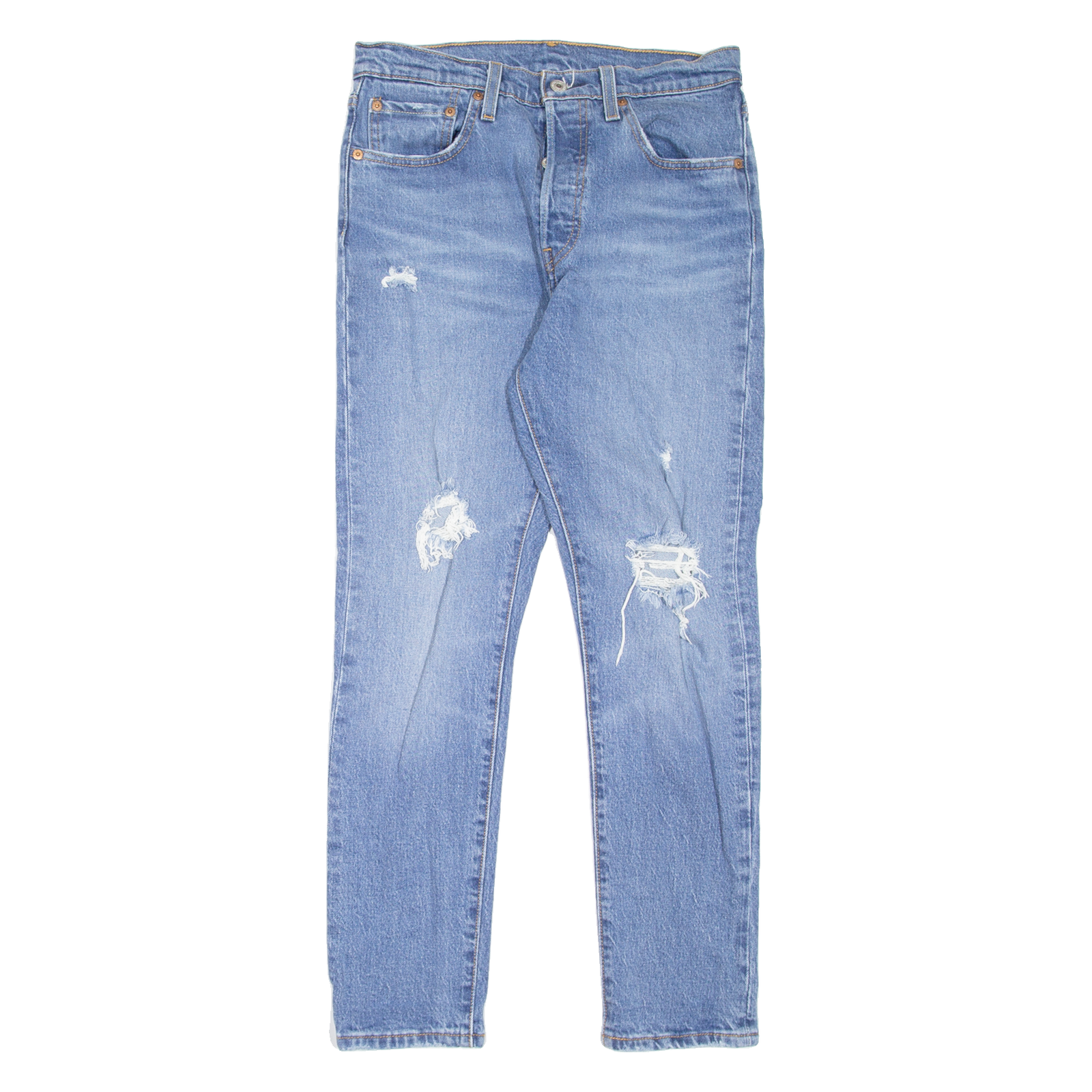 Buy LEVI'S 501S Jeans Distressed Womens Blue Skinny Straight Stone Wash W28 L28 Refurbished - $48.09 LEVI'S 501S Jeans Distressed Womens Blue Skinny Straight Stone Wash W28 L28 Refurbished - N/A refurbished available on Cerqular