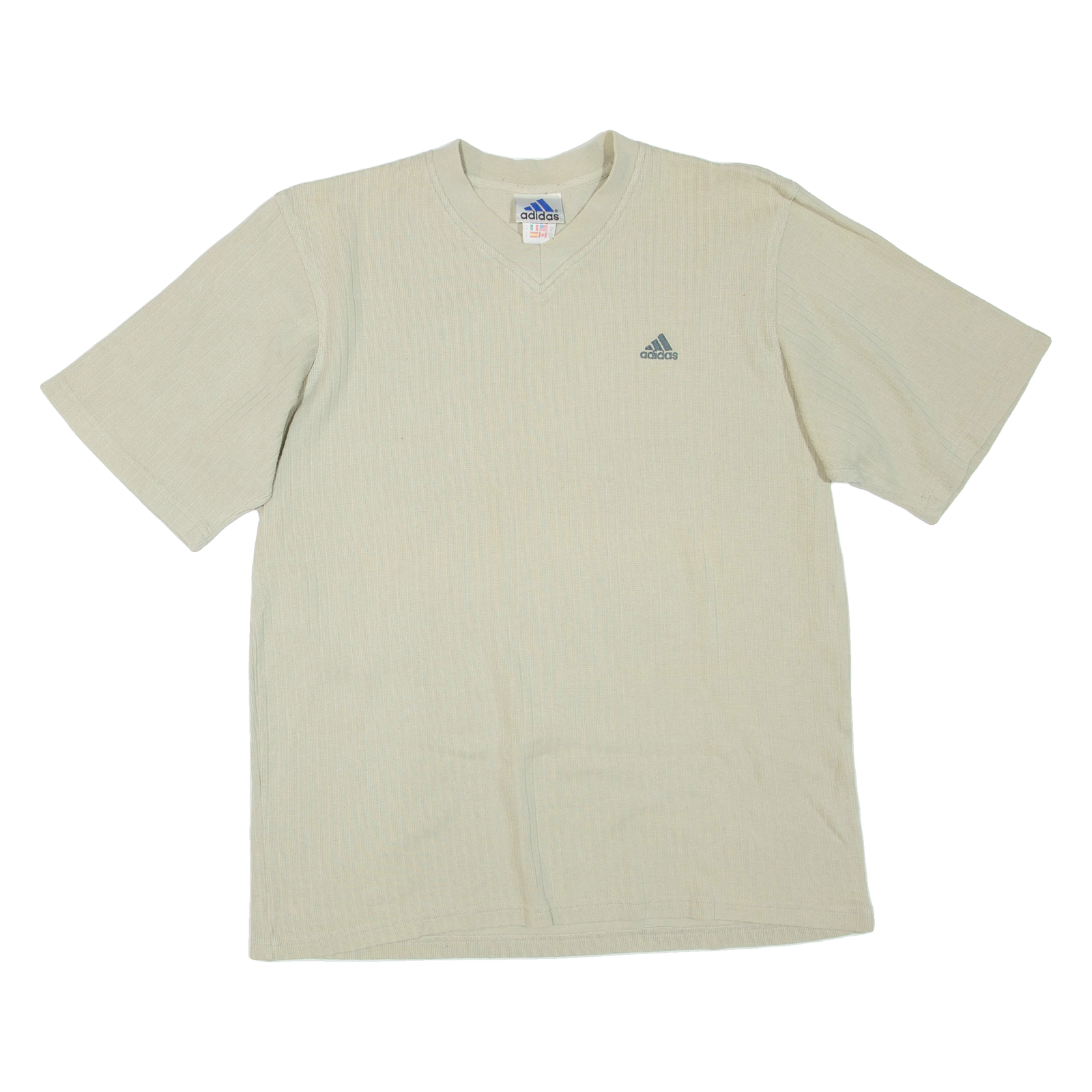Buy ADIDAS Mens T-Shirt Beige V-Neck M Refurbished - $37.69 ADIDAS Mens T-Shirt Beige V-Neck M Refurbished - N/A refurbished available on Cerqular
