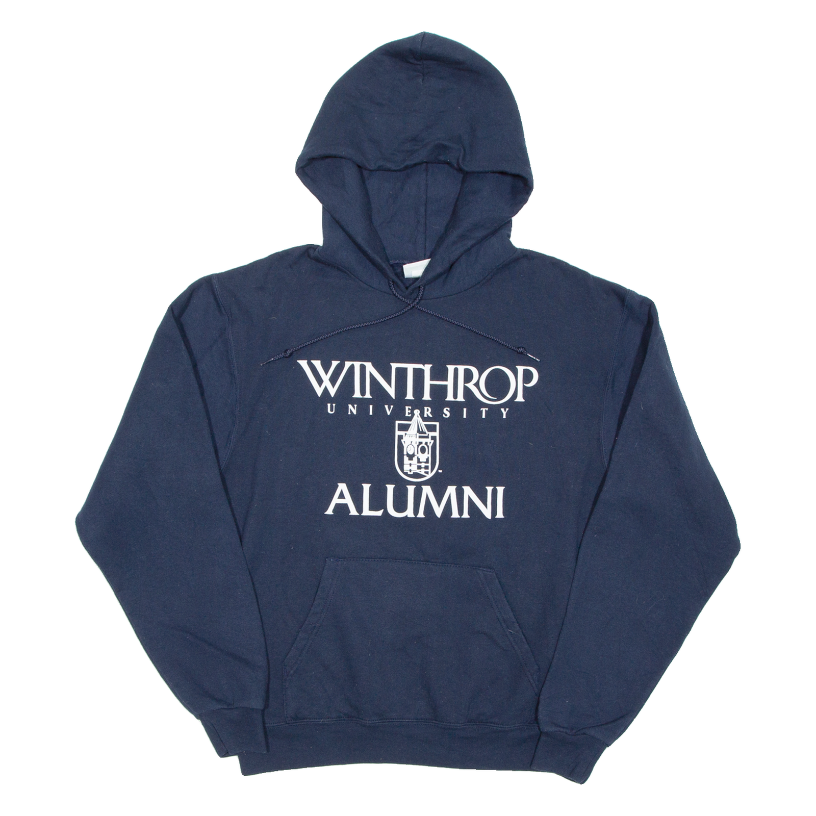 CHAMPION Winthrop University Mens Blue Hoodie USA S Refurbished - N/A refurbished available on Cerqular