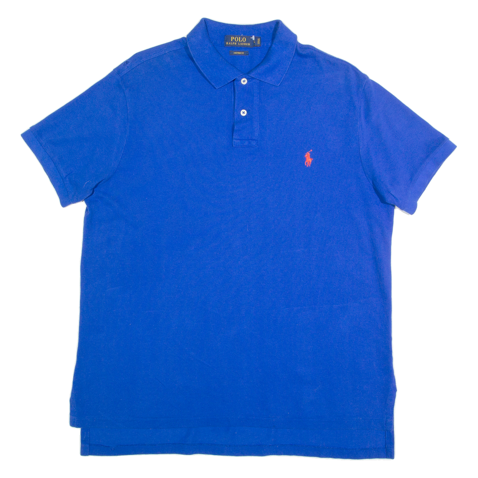 Buy POLO RALPH LAUREN Custom Fit Mens Polo Shirt Blue Long Sleeve L Refurbished - $33.53 POLO RALPH LAUREN Custom Fit Mens Polo Shirt Blue Long Sleeve L Refurbished - N/A refurbished available on Cerqular