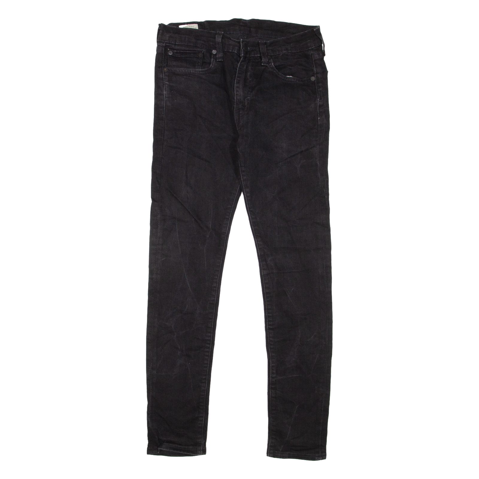 LEVI'S 519 BIG E Jeans Mens Black Slim Skinny W28 L32 Refurbished - N/A refurbished available on Cerqular