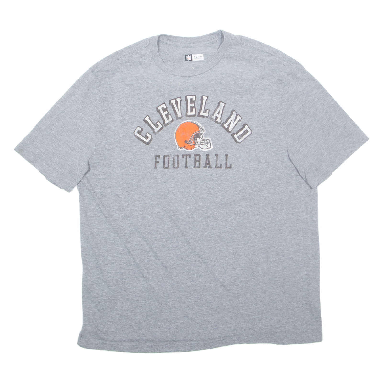 NFL Cleveland Football Mens Football Shirt T-Shirt Grey USA XL Refurbished - N/A refurbished available on Cerqular